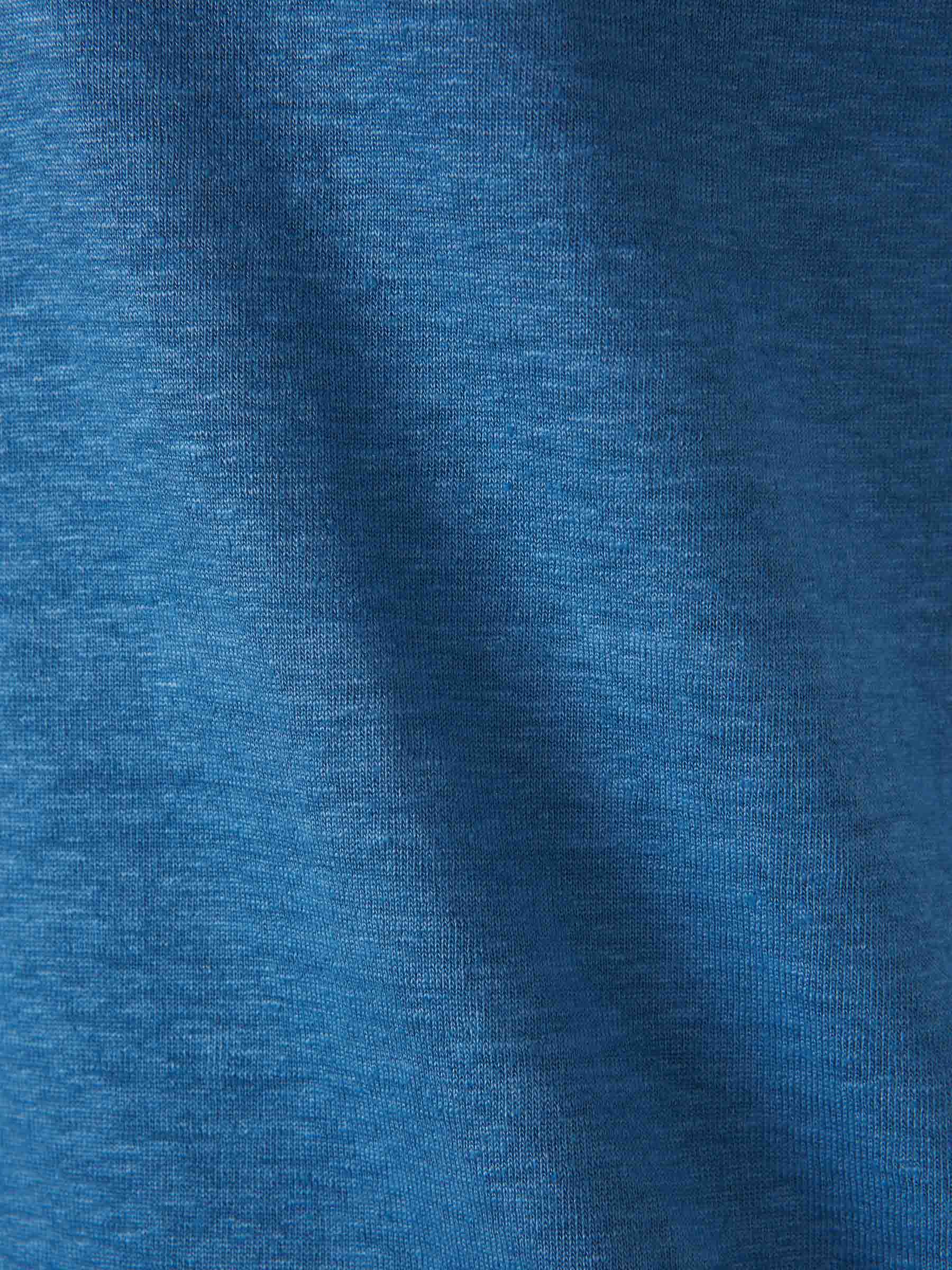 Santa Eulalia Hombre Barcelona Camiseta Aberturas Lino color Azul Cobalto sku 553-004116 02 - Foto 4