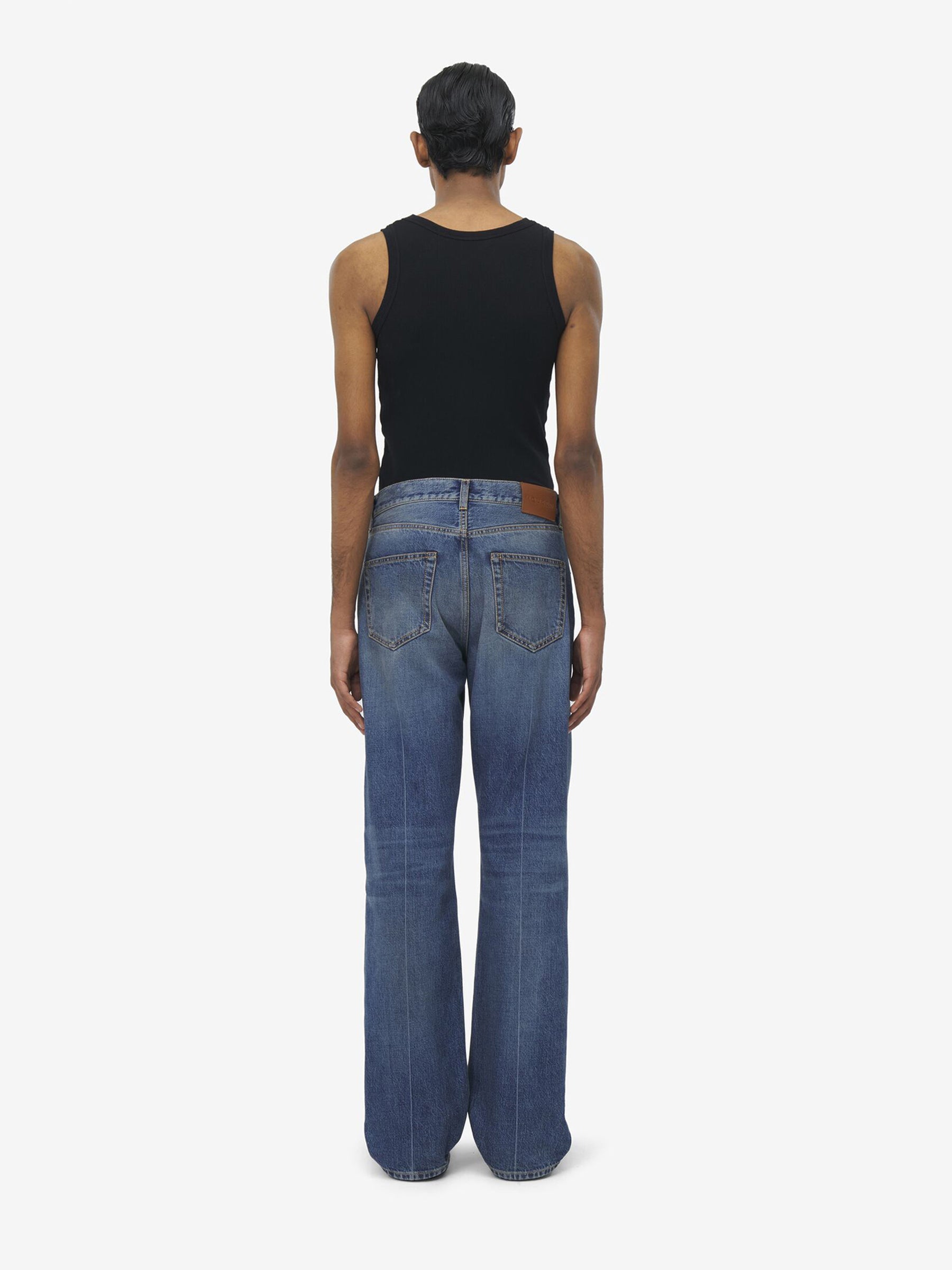 Outlet online McQueen Hombre Camiseta Tirantes Algodón color Negro sku 553-004118 01 - Foto 3