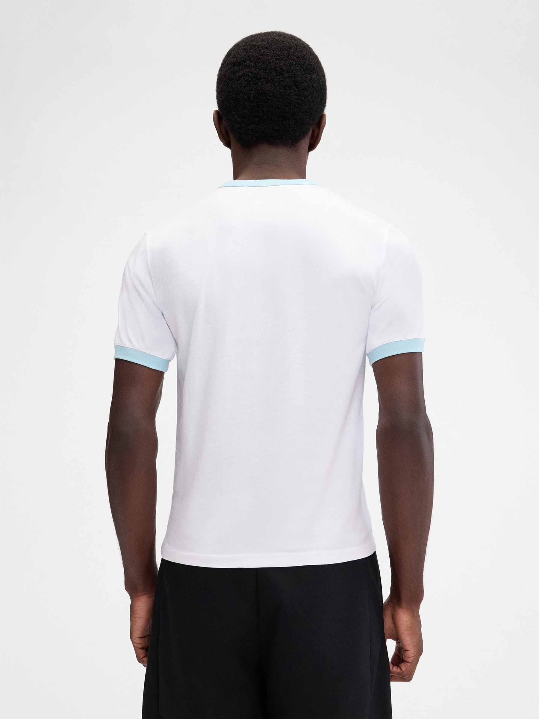 Jacquemus Hombre Barcelona Camiseta Venice Palm Tree color Blanco sku 553-004121 00 - Foto 4