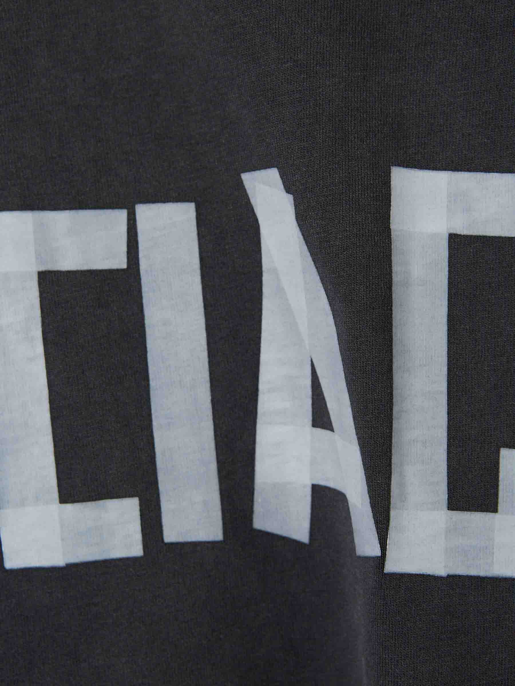 Outlet online Balenciaga Hombre Camiseta Tape Type color Negro sku 553-004139 01 - Foto 4