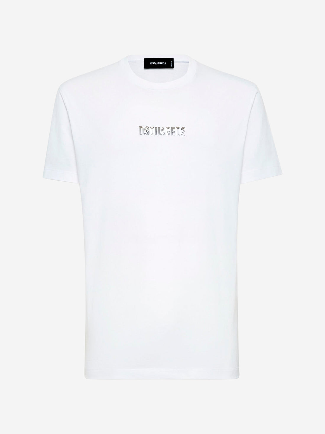 Dsquared2 Hombre Barcelona Camiseta Logo Algodón color Blanco sku 553-004196 01 - Foto 1