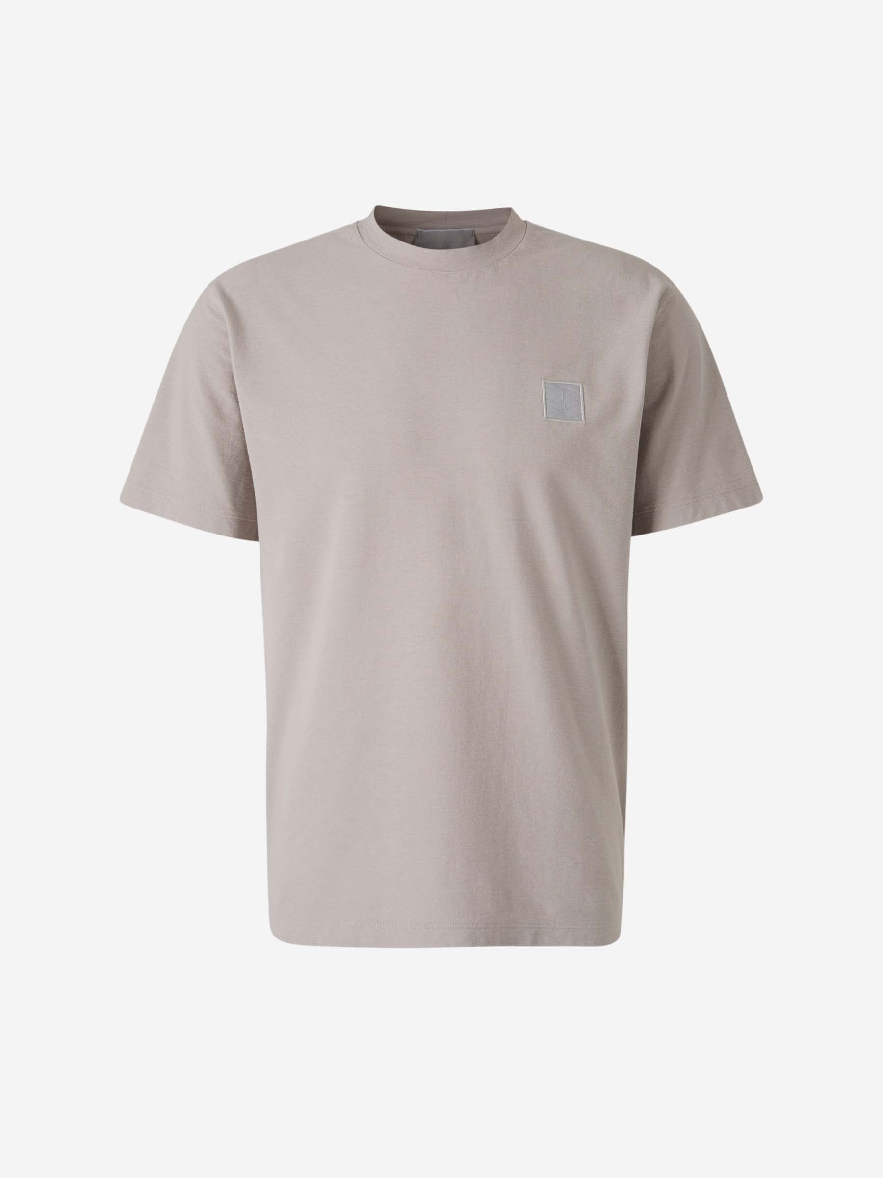 Outlet online Stone Island Hombre Camiseta Ghost Algodón color Taupe sku 553-004215 01 - Foto 1