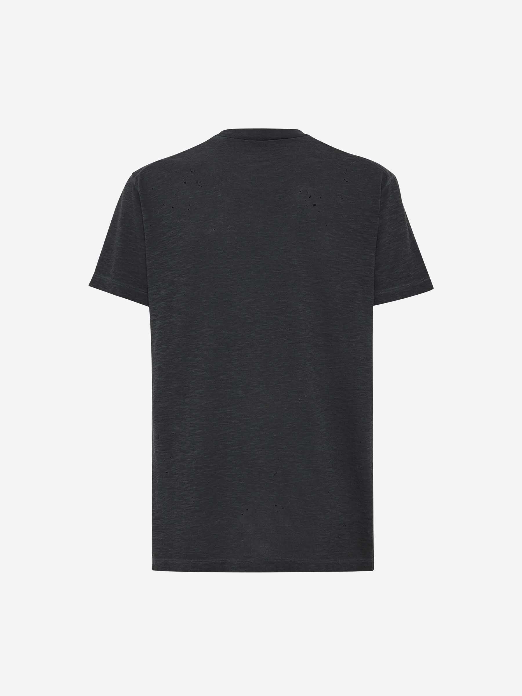 Dsquared2 Hombre Barcelona Camiseta Wrestler Vintage color Negro sku 553-004216 01 - Foto 4