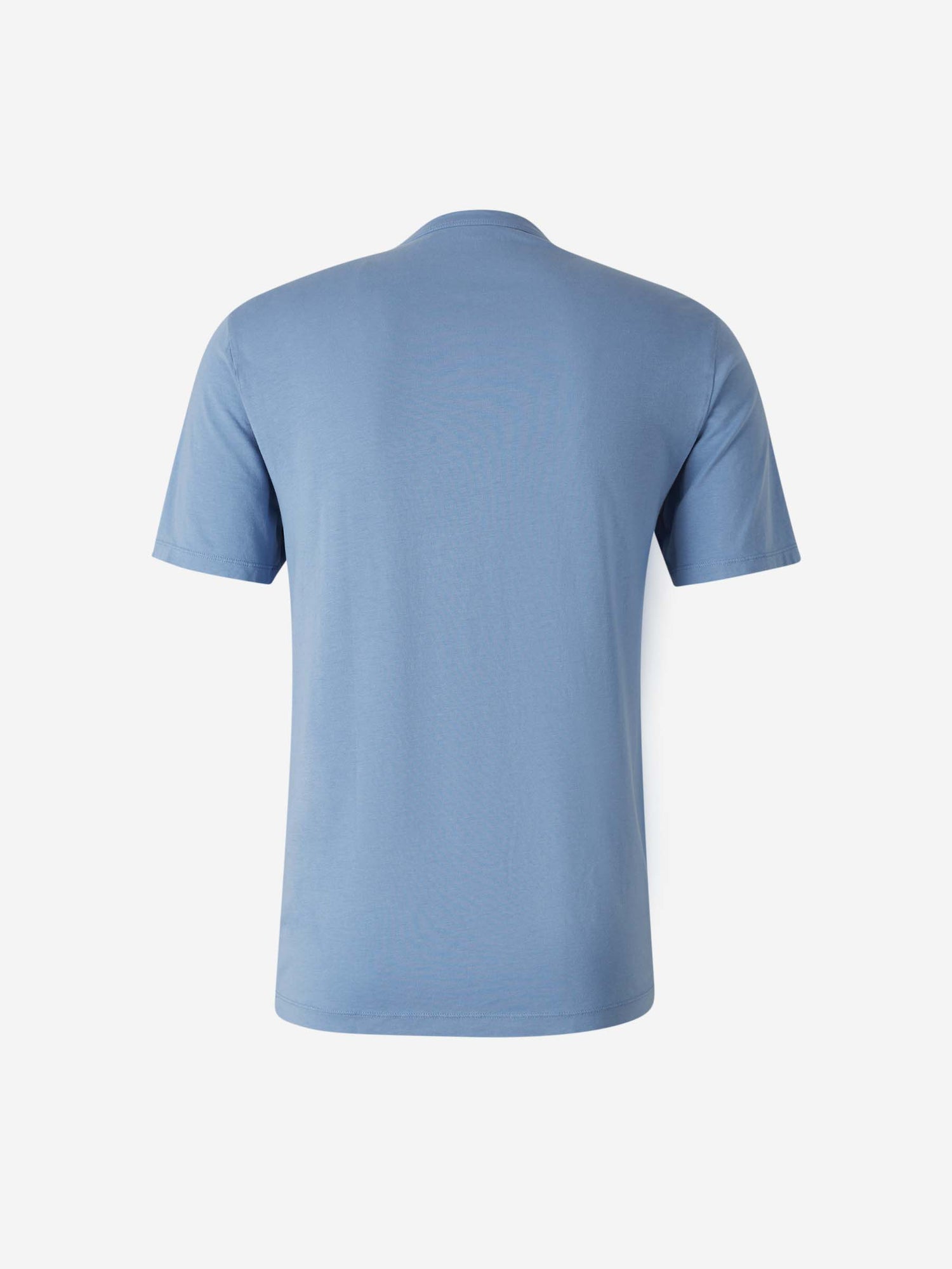 Officine Générale Hombre Barcelona Camiseta Bolsillo Algodón color Azul sku 553-004260 01 - Foto 2