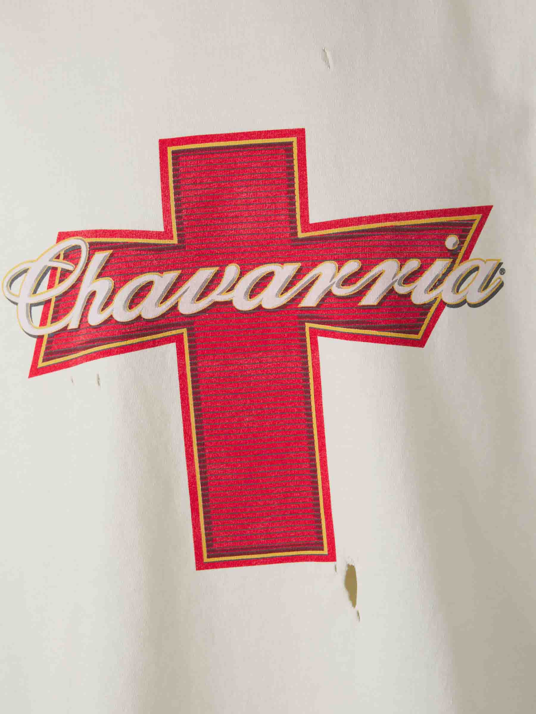 Willy Chavarria Hombre Barcelona Camiseta Cruz Algodón color Beige sku 553-004293 01 - Foto 4