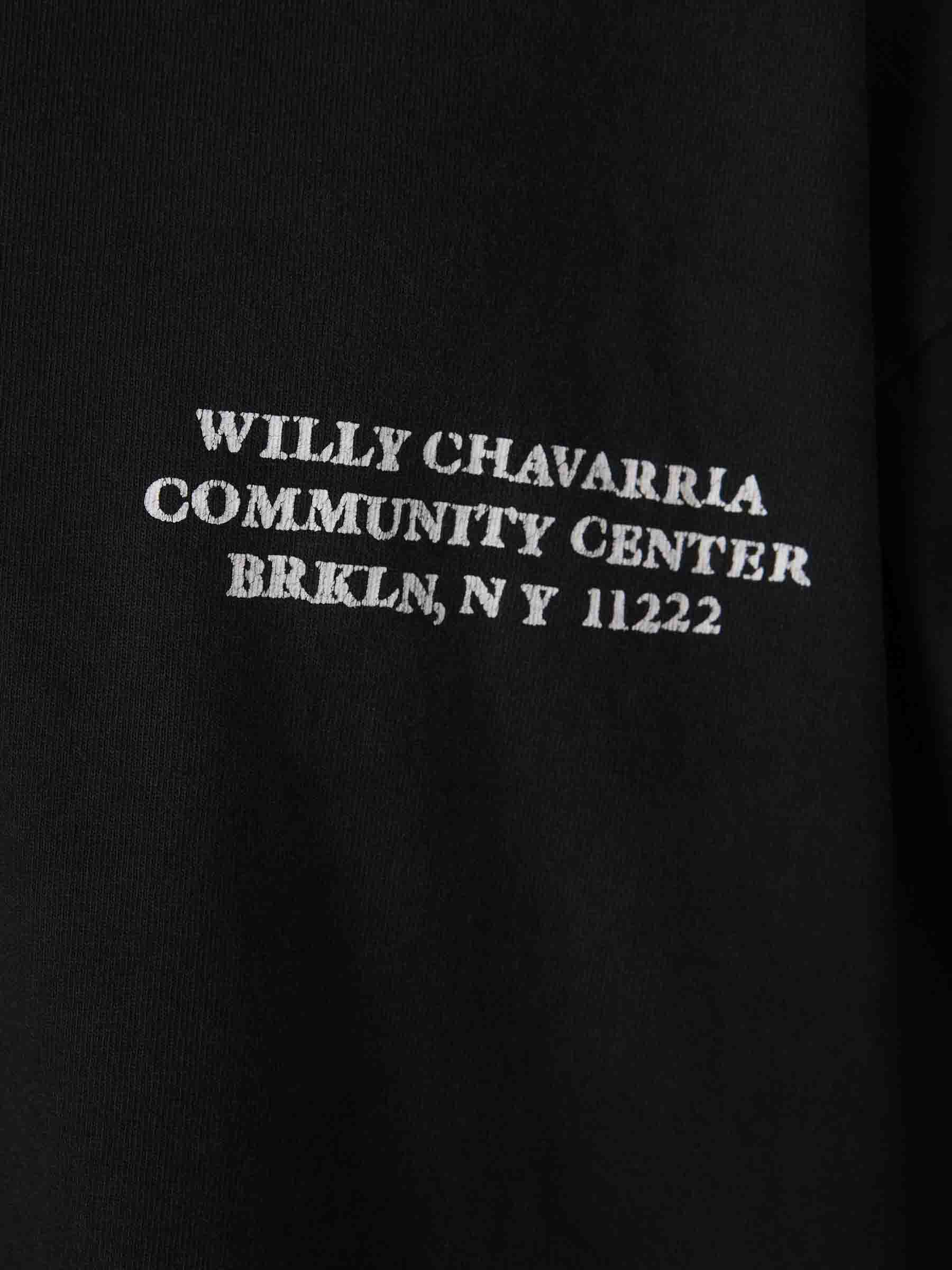 Willy Chavarria Hombre Barcelona Camiseta América Algodón color Negro sku 553-004295 01 - Foto 4