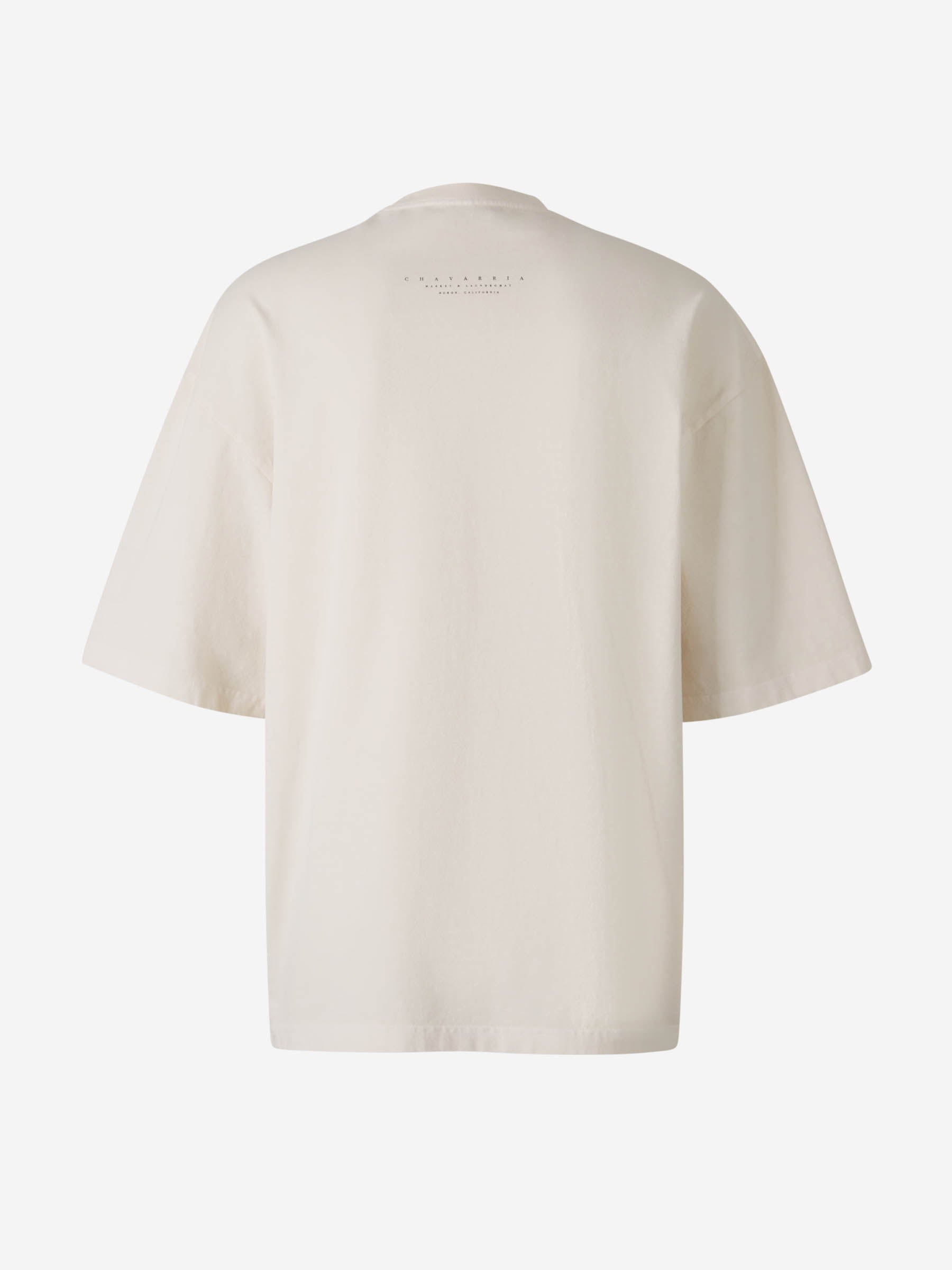 Outlet online Willy Chavarria Hombre Camiseta Estampado Algodón color Beige sku 553-004297 01 - Foto 2