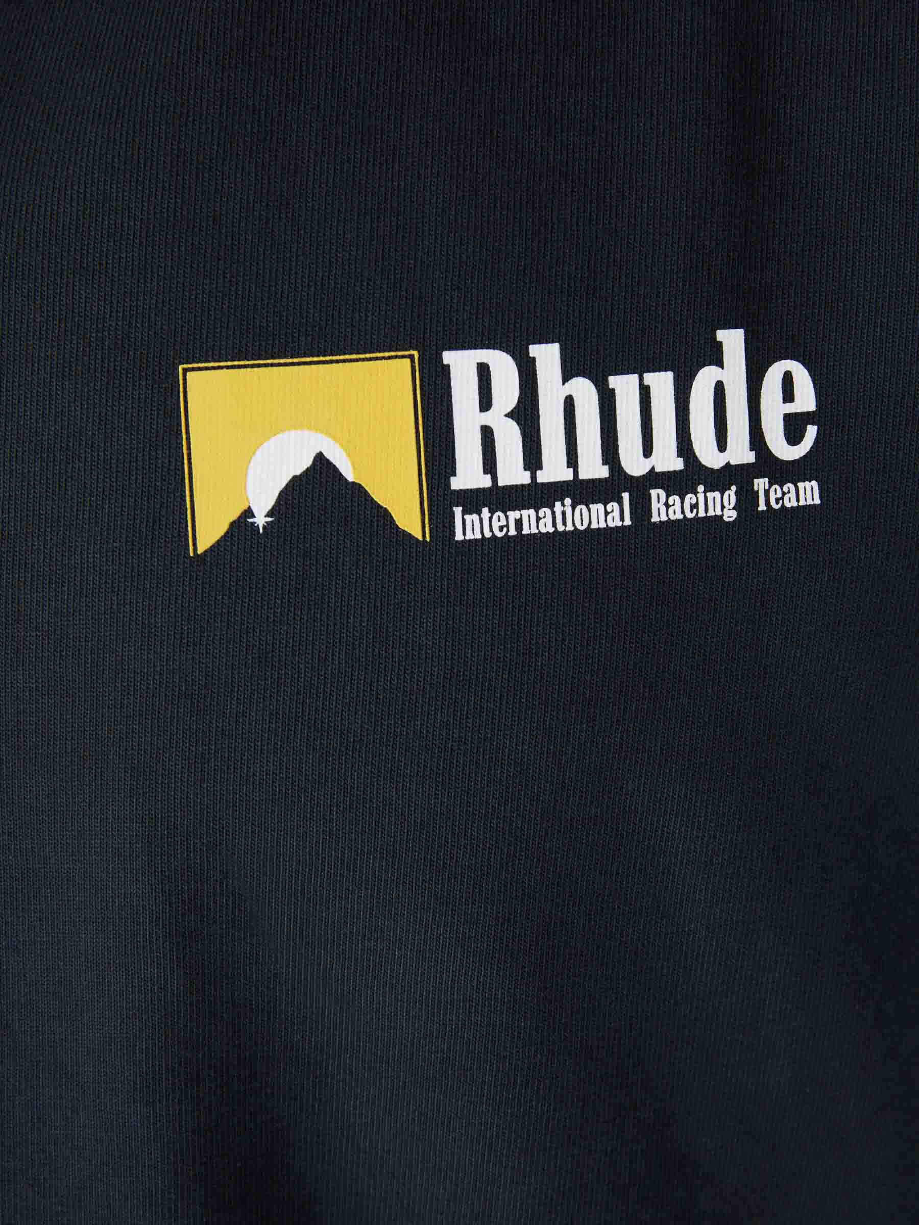 Outlet online Rhude Hombre Camiseta International Racing color Negro sku 553-004331 01 - Foto 3