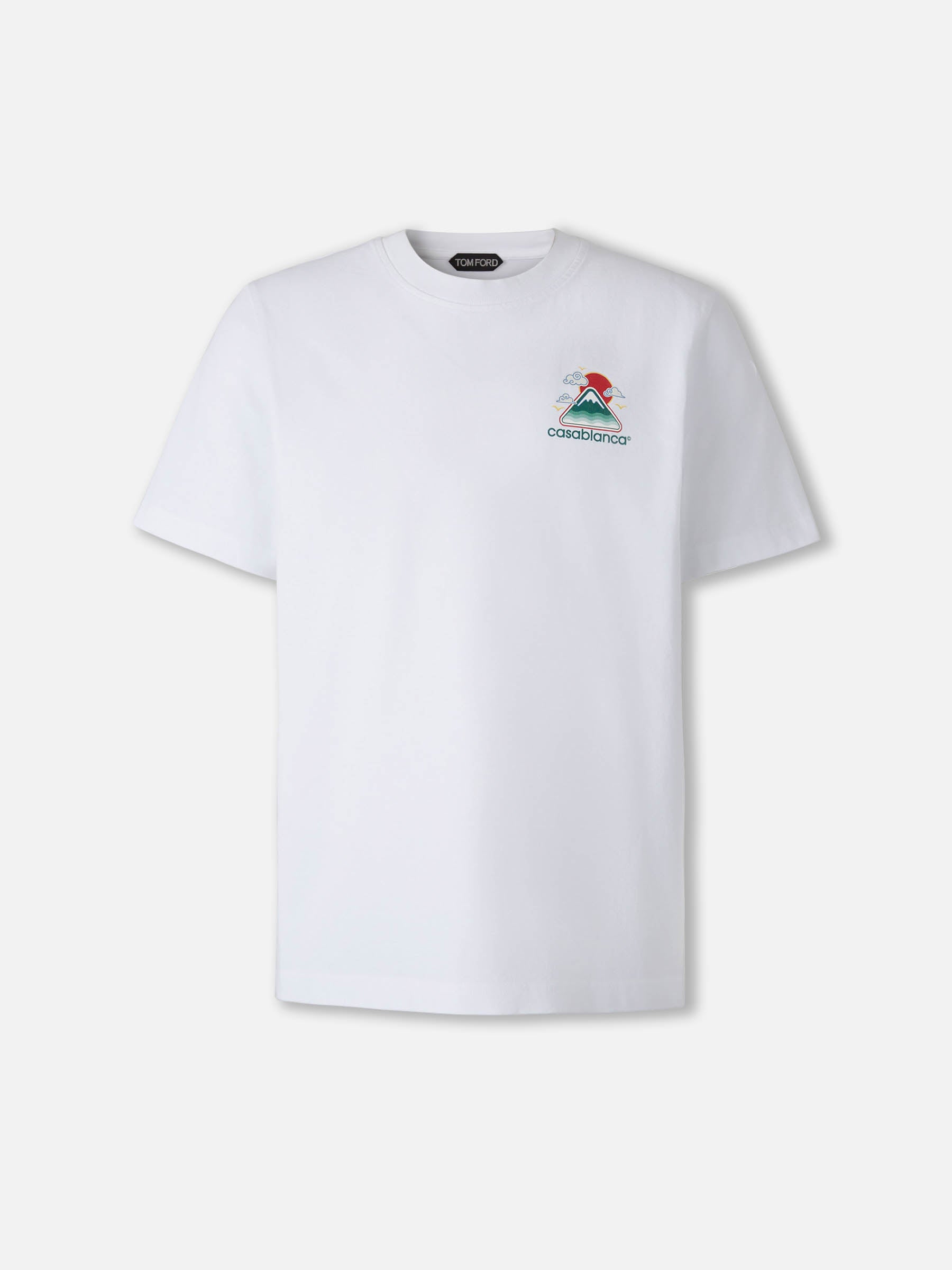 Outlet online Casablanca Hombre Camiseta Montagne Ondulée color Blanco sku 553-004363 01 - Foto 1