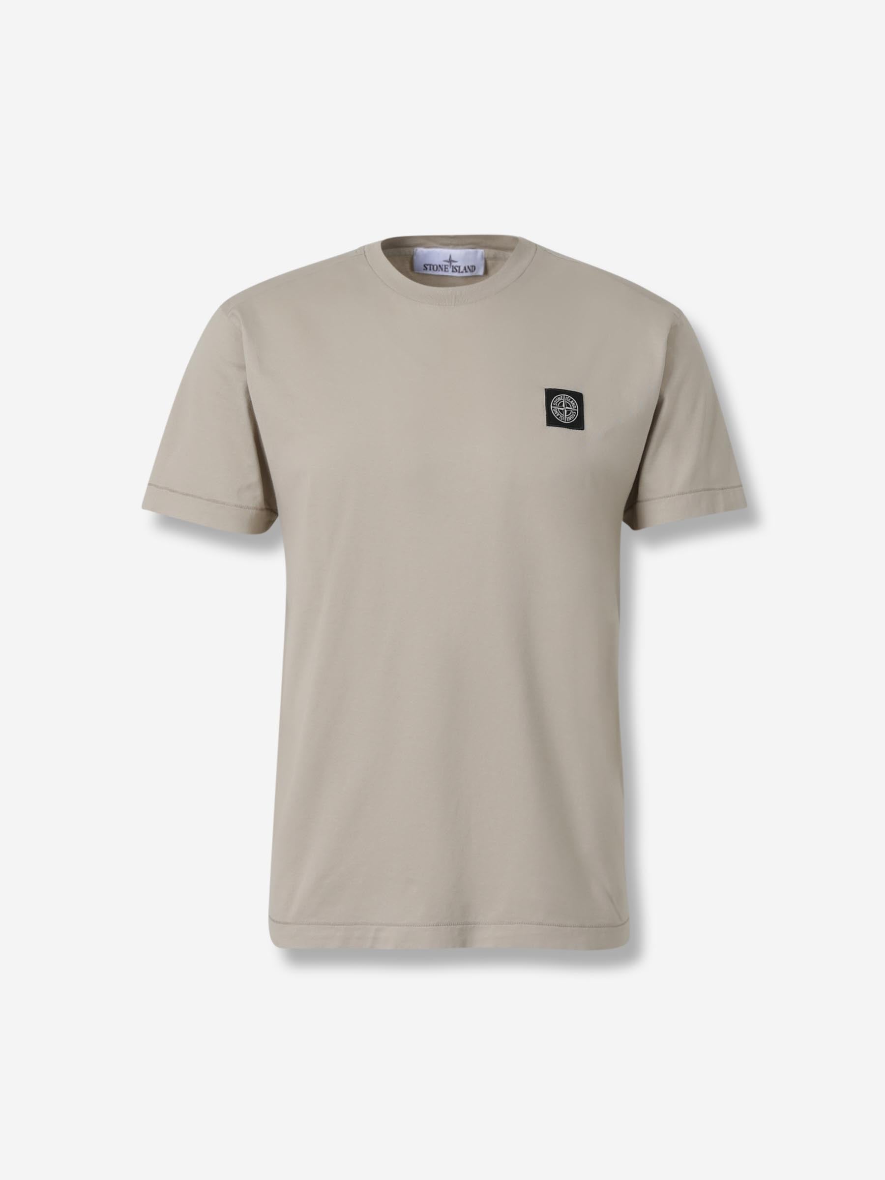 Outlet online Stone Island Hombre Camiseta Algodón Compass color Beige sku 553-004390 04 - Foto 1