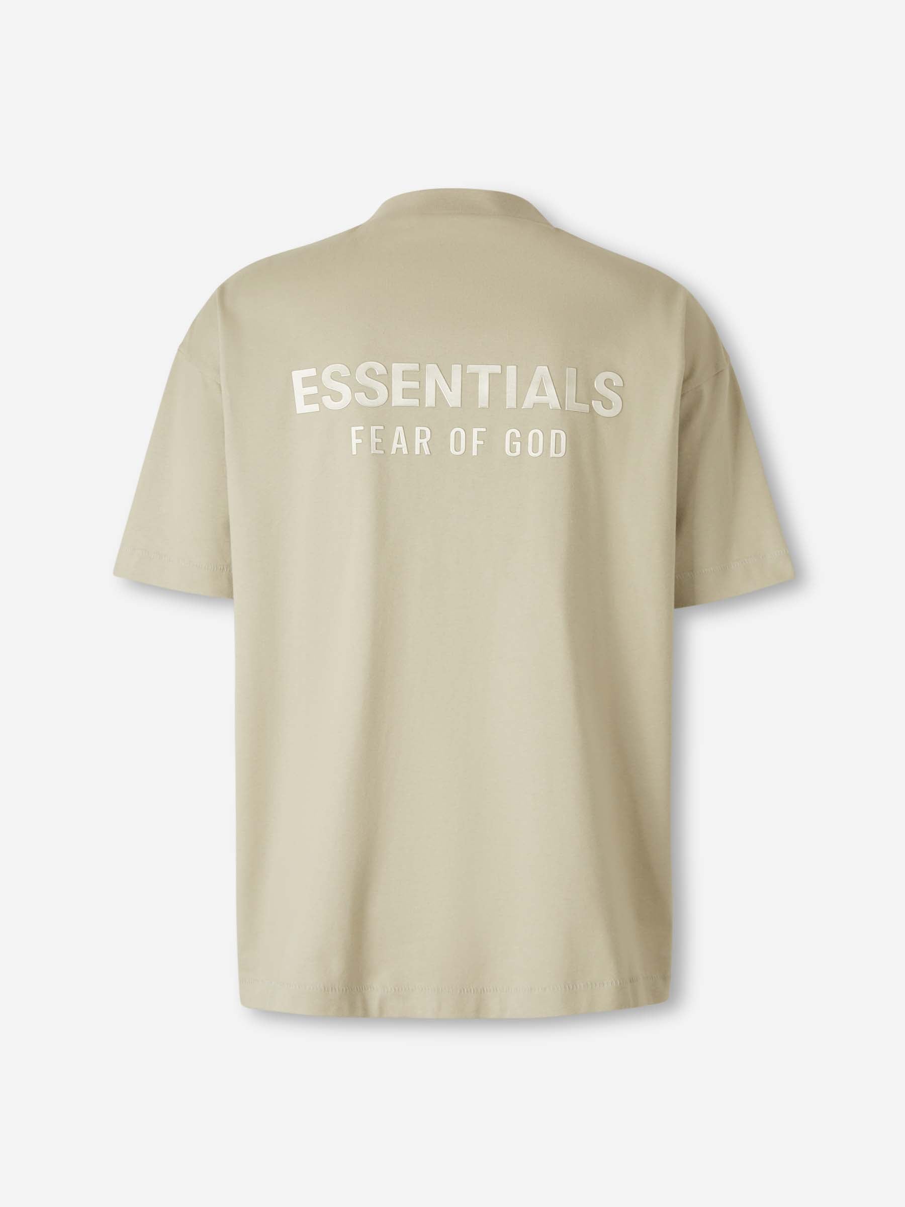 Outlet online Fear of God Essentials Hombre Camiseta Cuello Redondo color Gris Piedra sku 553-004403 01 - Foto 2
