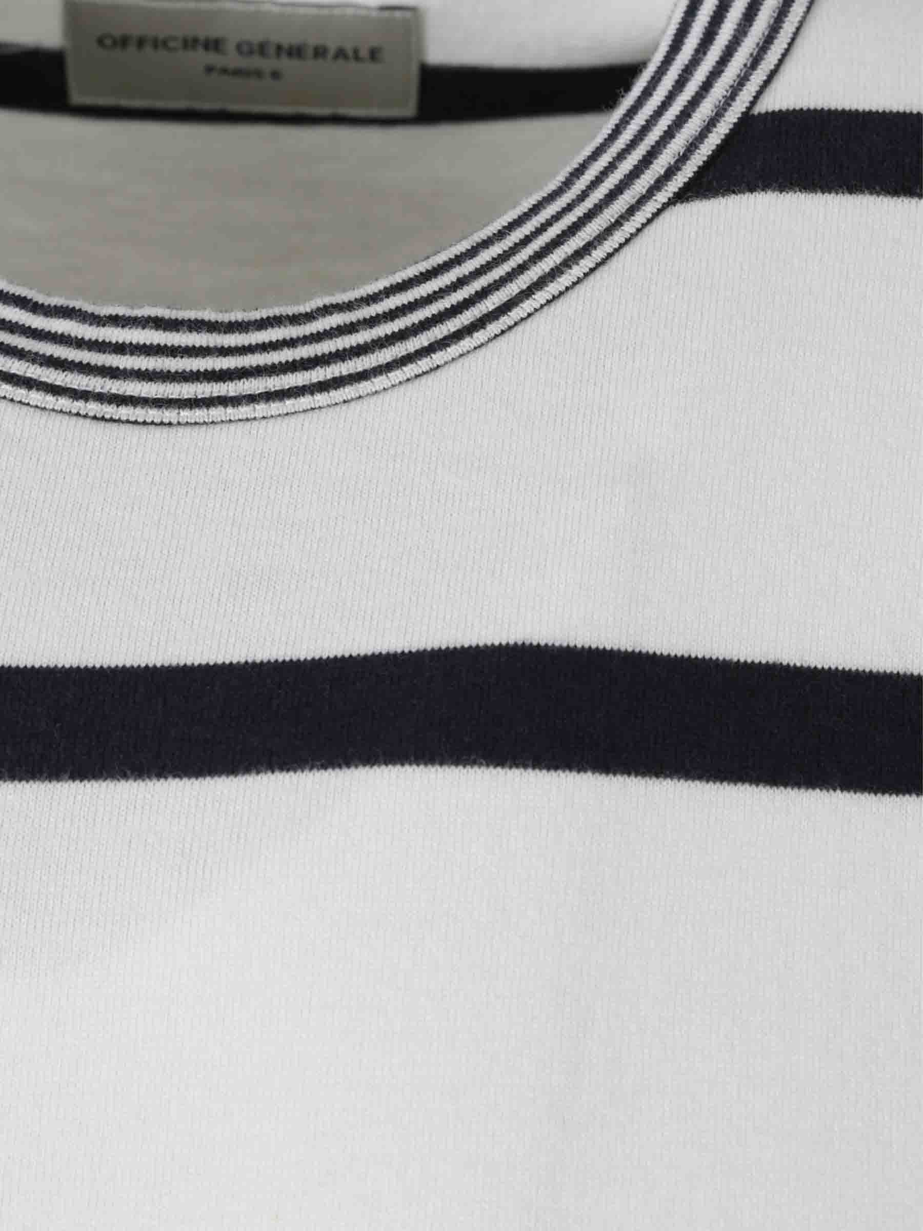 Outlet online Officine Générale Hombre Camiseta Manga Larga color Azul Marino sku 553-004441 01 - Foto 3