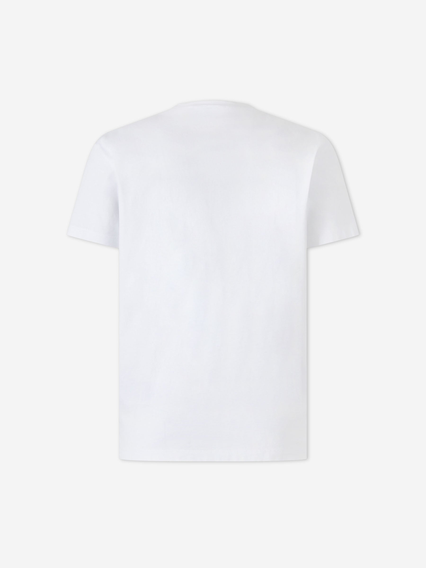 Outlet online Dsquared2 Hombre Camiseta con bolsillo color Blanco sku 553-004467 01 - Foto 2