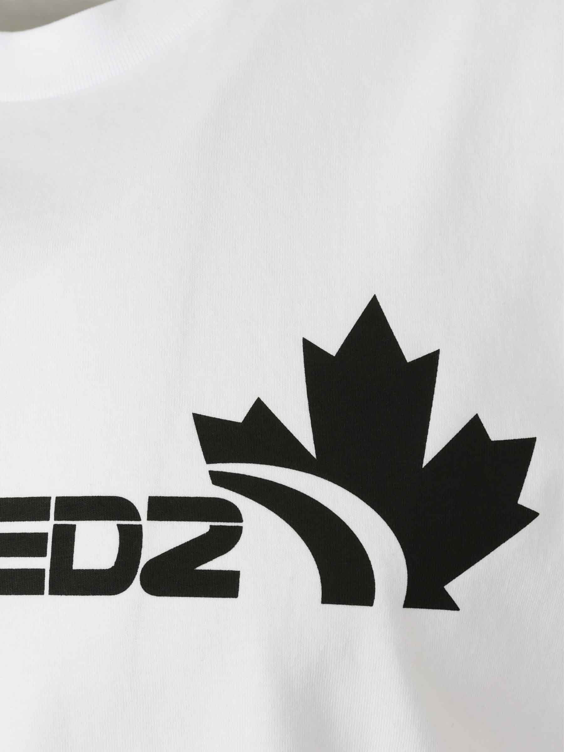 Outlet online Dsquared2 Hombre Camiseta Manga Corta color Blanco sku 553-004469 01 - Foto 3