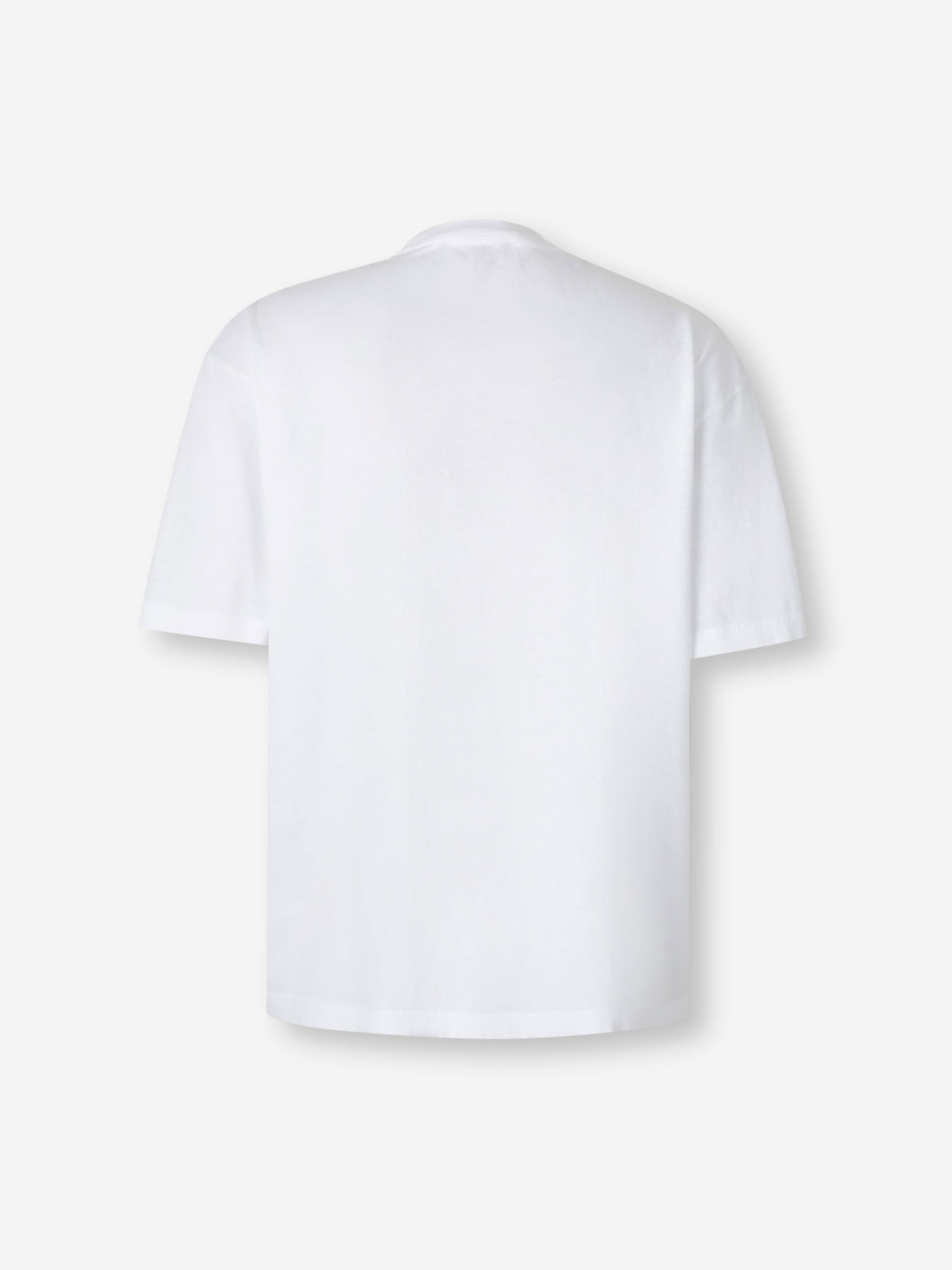 Outlet online Acne Studios Hombre Camiseta Logo color Blanco sku 553-004480 01 - Foto 2