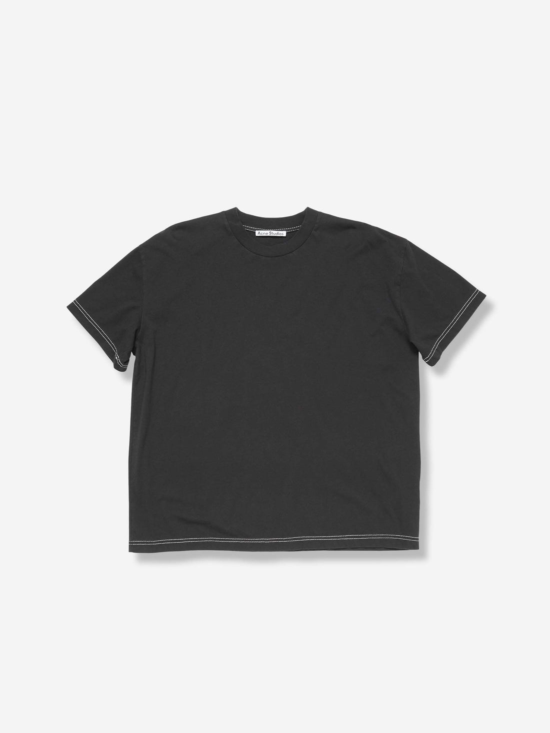 Outlet online Acne Studios Hombre Camiseta Logo color Negro sku 553-004483 01 - Foto 1