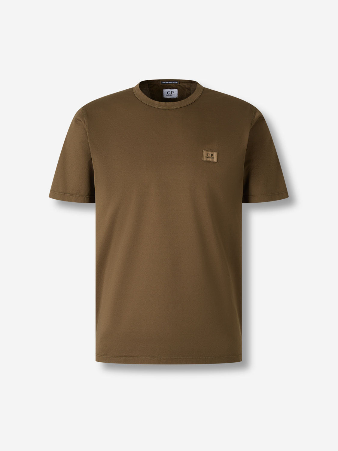 Outlet online C.P. Company Hombre Camiseta Cuello Redondo color Verde Militar sku 553-004492 01 - Foto 1