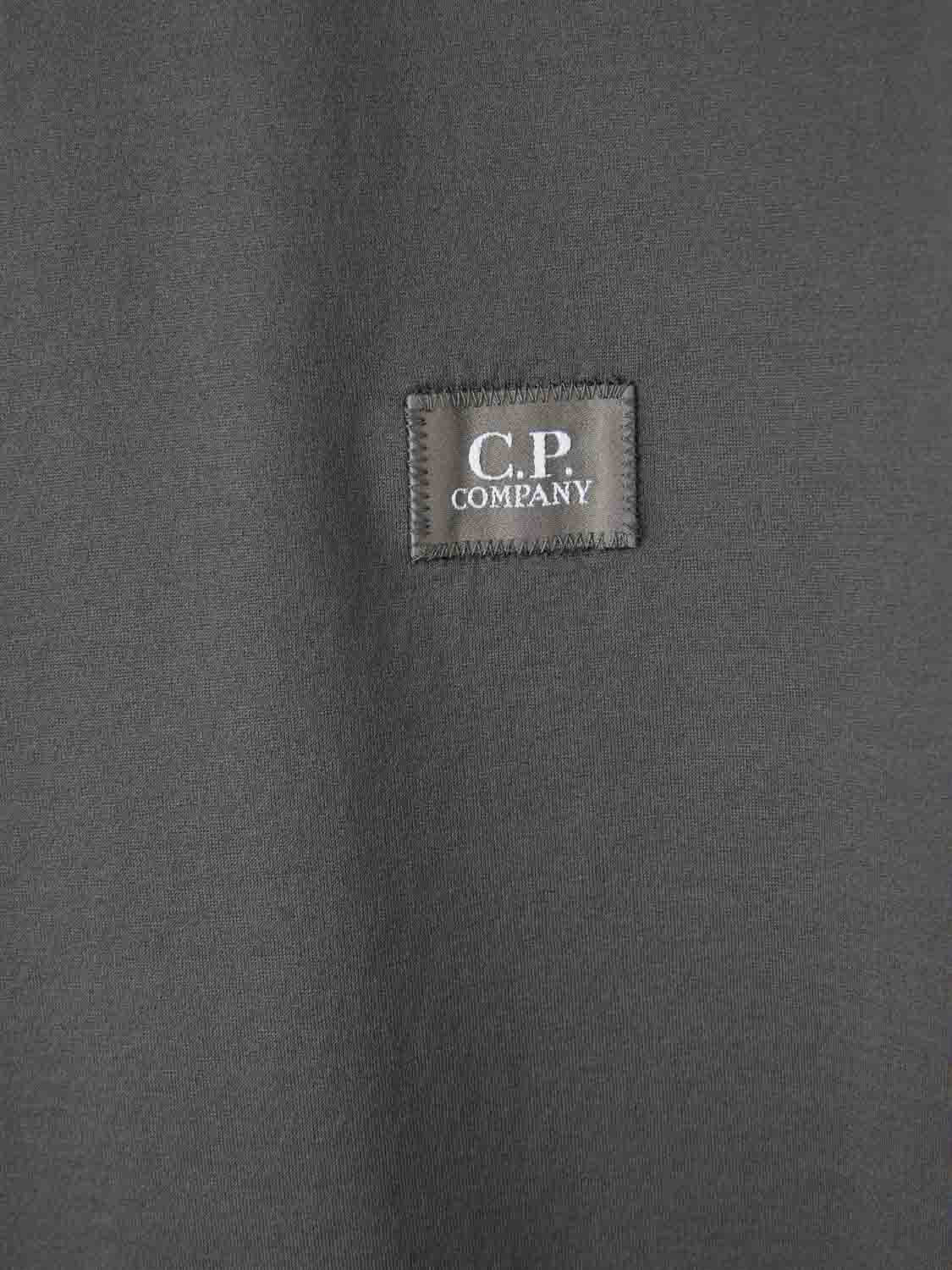 Outlet online C.P. Company Hombre Camiseta Cuello Redondo color Gris Antracita sku 553-004492 02 - Foto 4