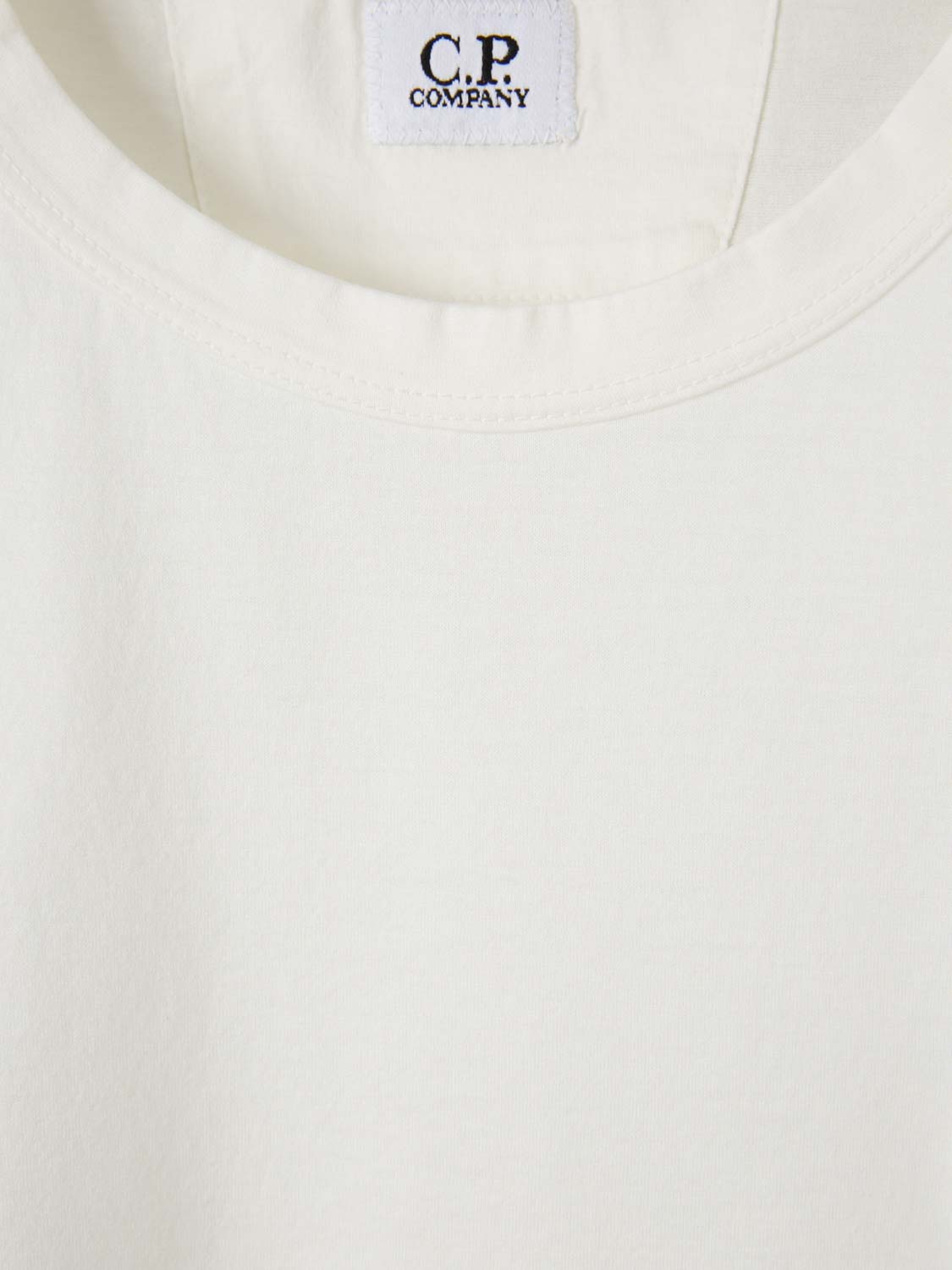 Outlet online C.P. Company Hombre Camiseta Cuello Redondo color Blanco sku 553-004492 04 - Foto 3