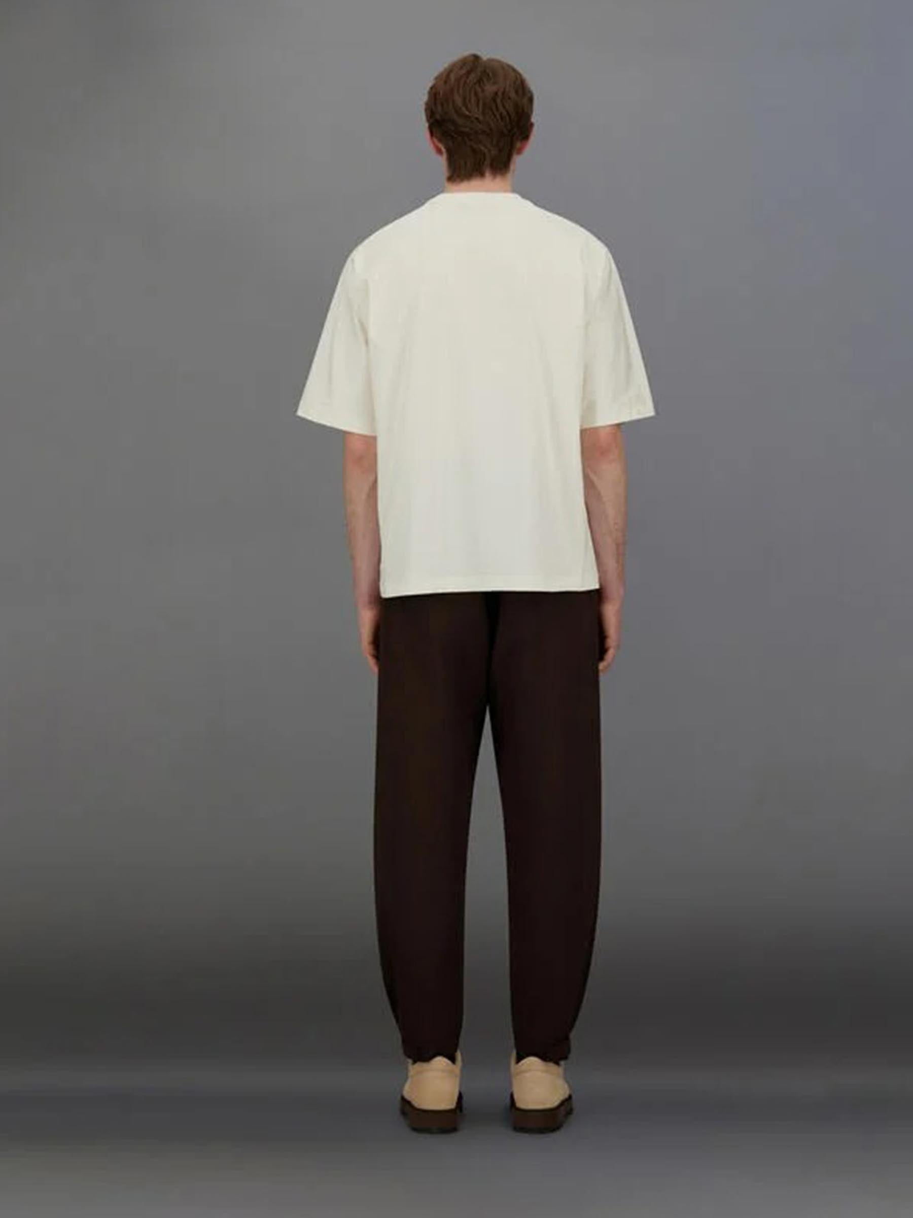 Outlet online Laminar Hombre Camiseta Lisa Algodón color Blanco sku 553-004529 01 - Foto 3