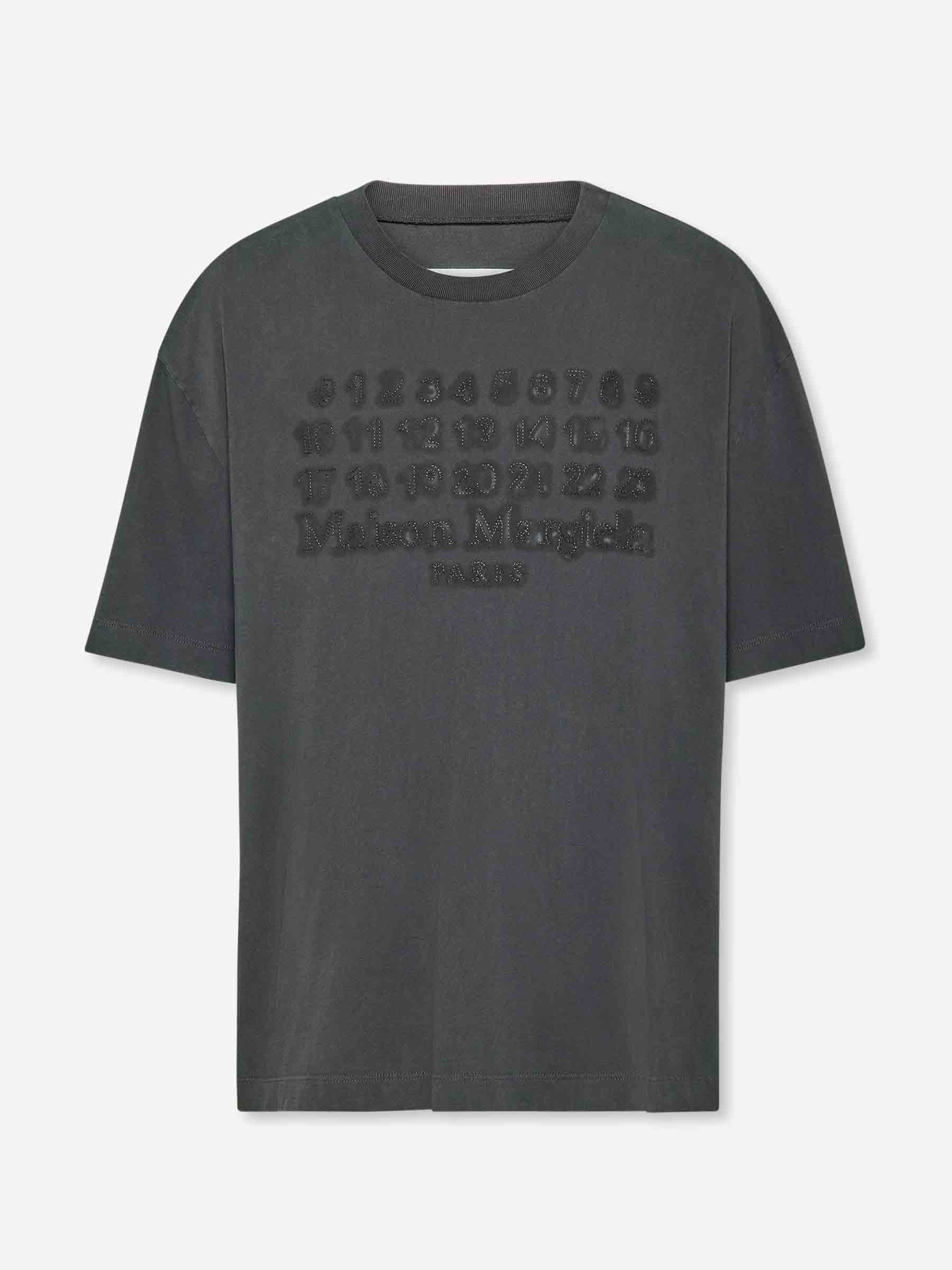 Maison Margiela Hombre Barcelona Camiseta Cuello Redondo color Negro sku 553-004539 02 - Foto 1