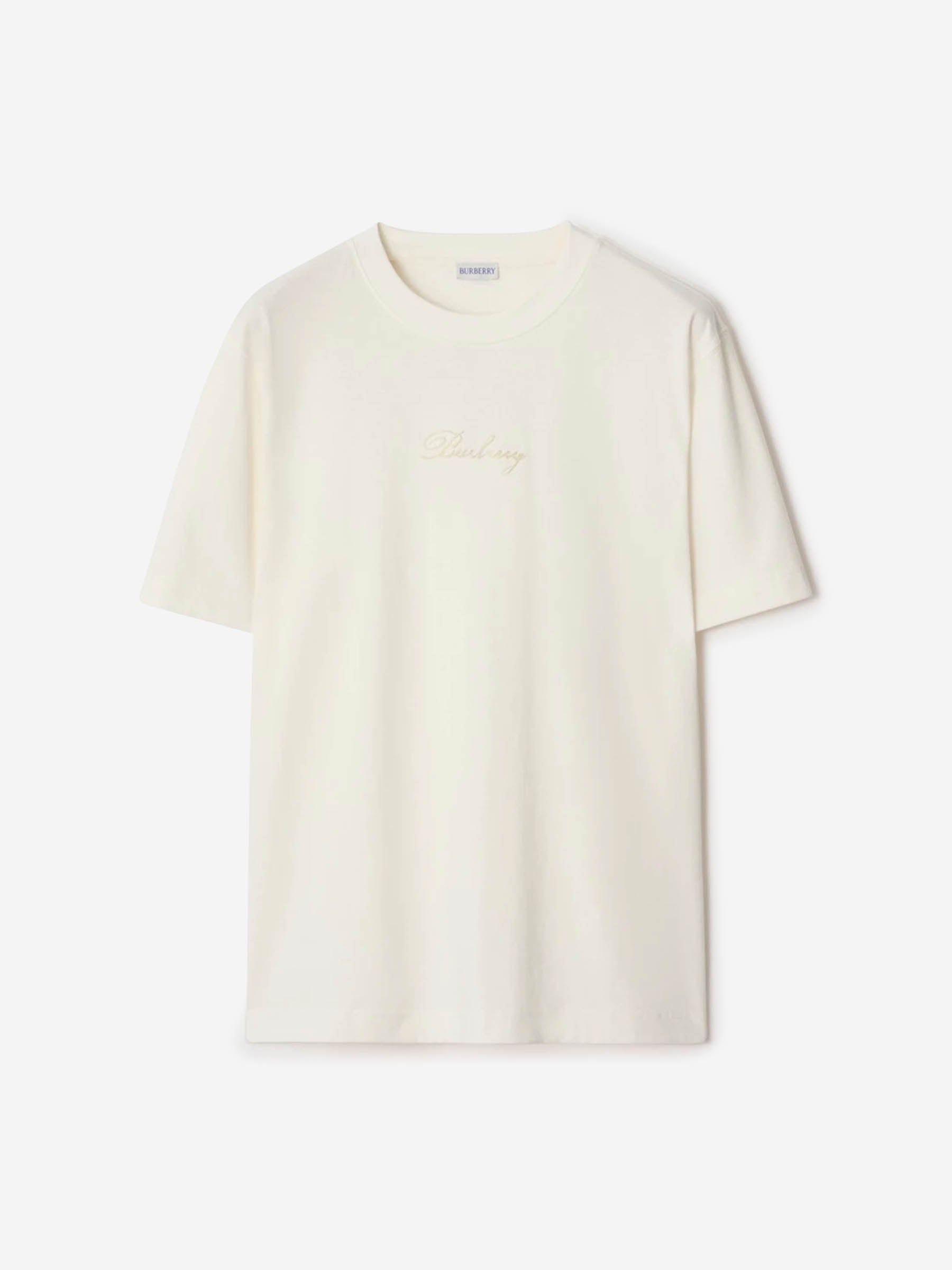 Outlet online Burberry Hombre Camiseta Cuello Redondo color Blanco sku 553-004547 01 - Foto 1