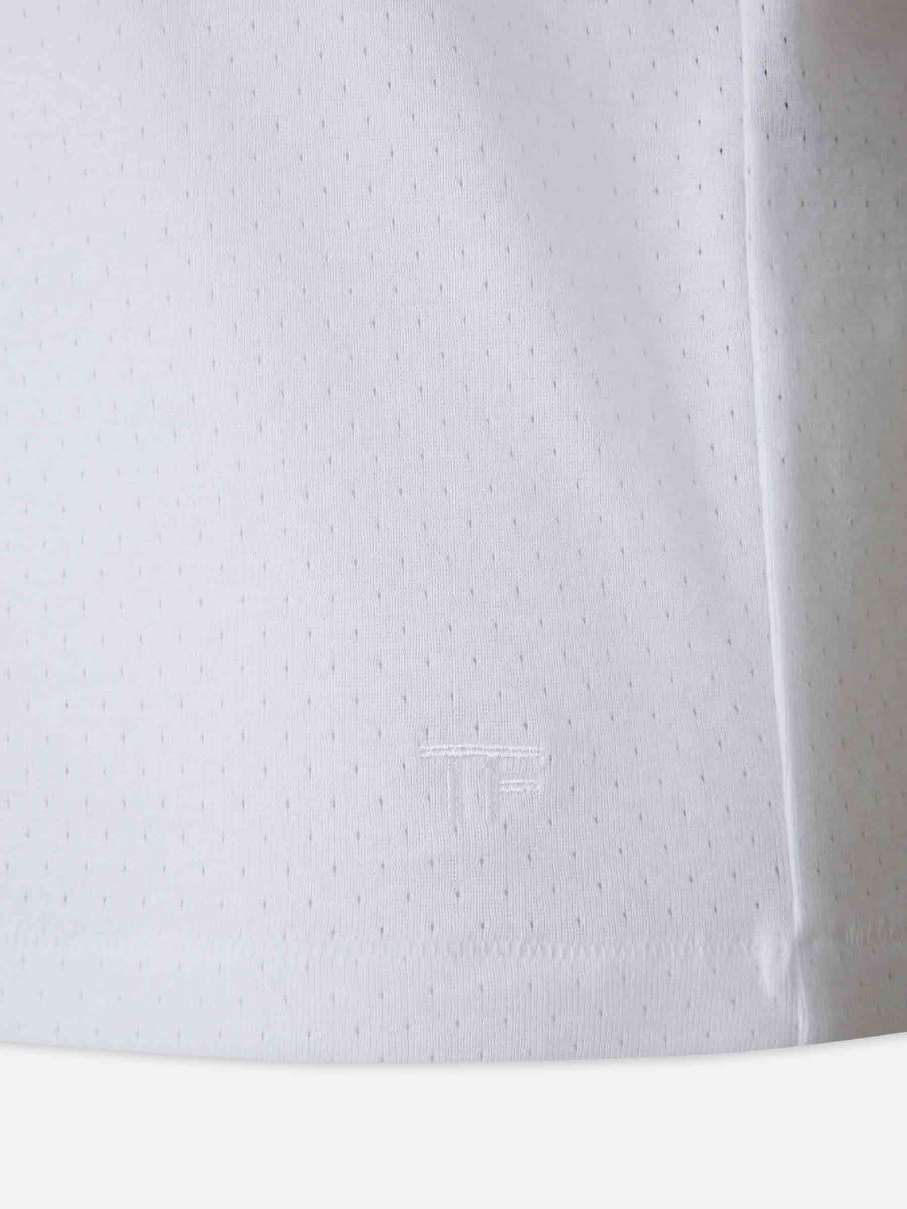 Outlet online Tom Ford Hombre Camiseta Cuello Redondo color Blanco sku 553-004584 01 - Foto 4