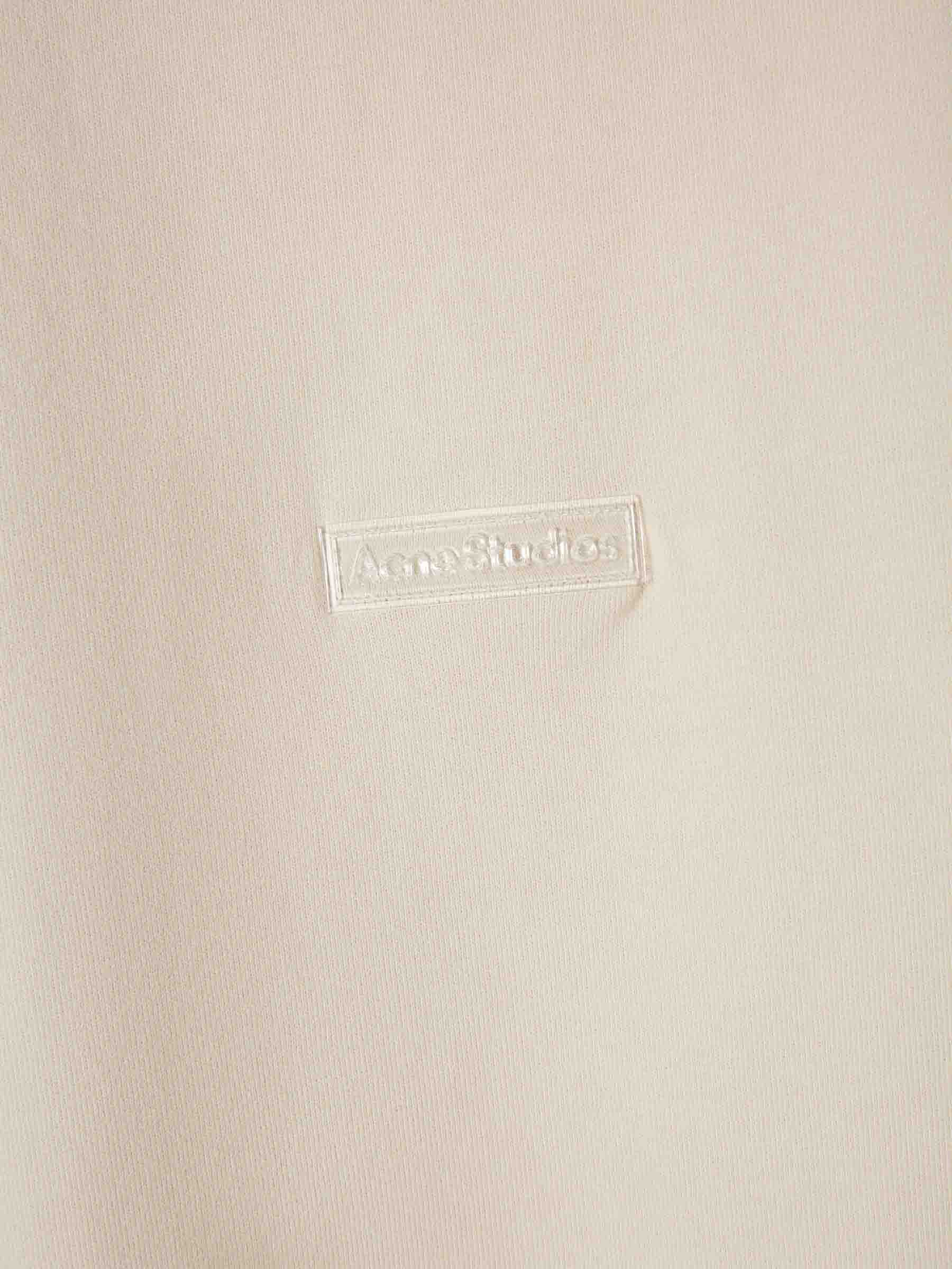 Outlet online Acne Studios Hombre Camiseta Cuello Redondo color Crema sku 553-004590 03 - Foto 4