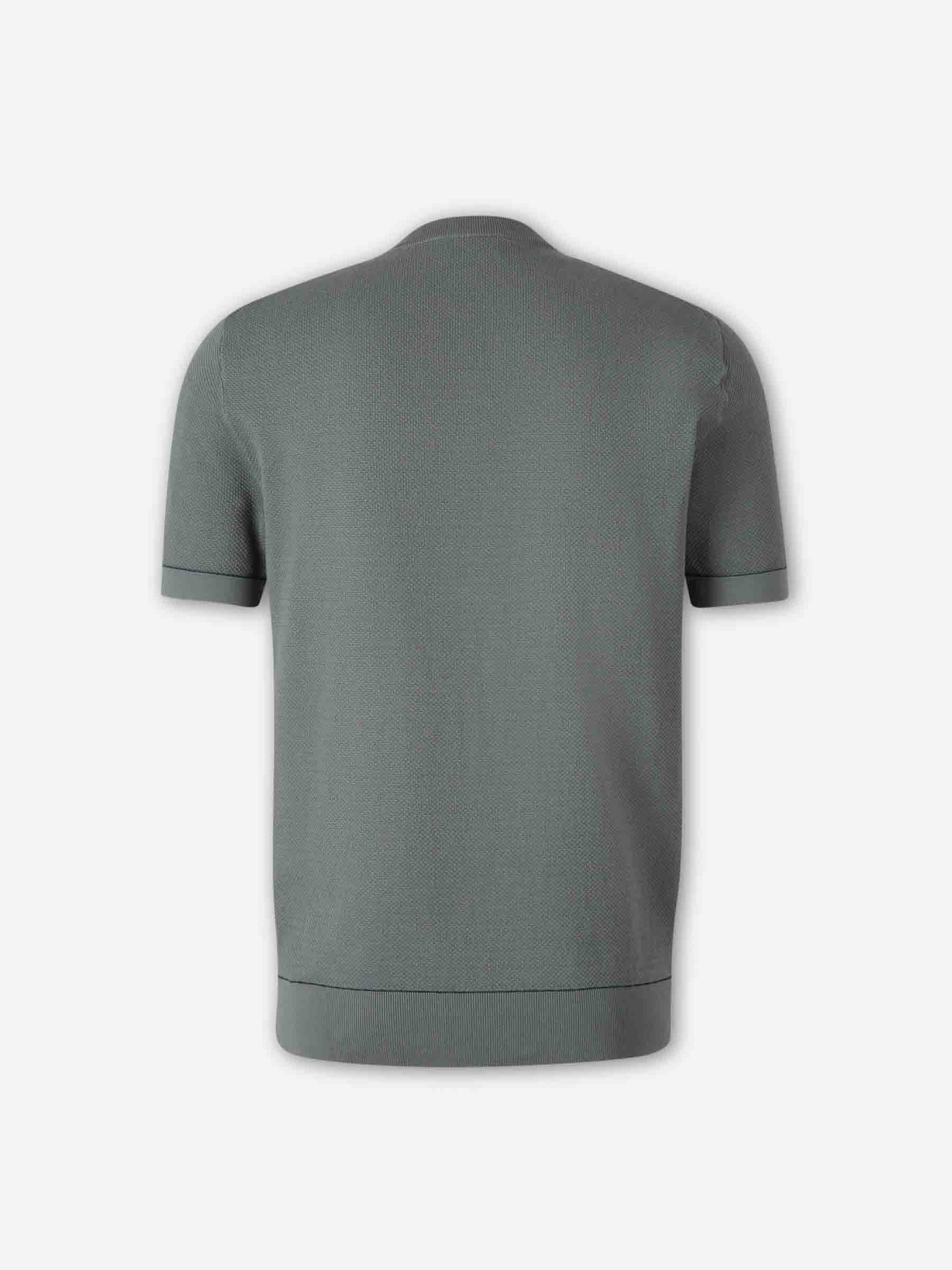 Outlet online Brioni Hombre Camiseta Cuello Redondo color Verde sku 553-004599 01 - Foto 2