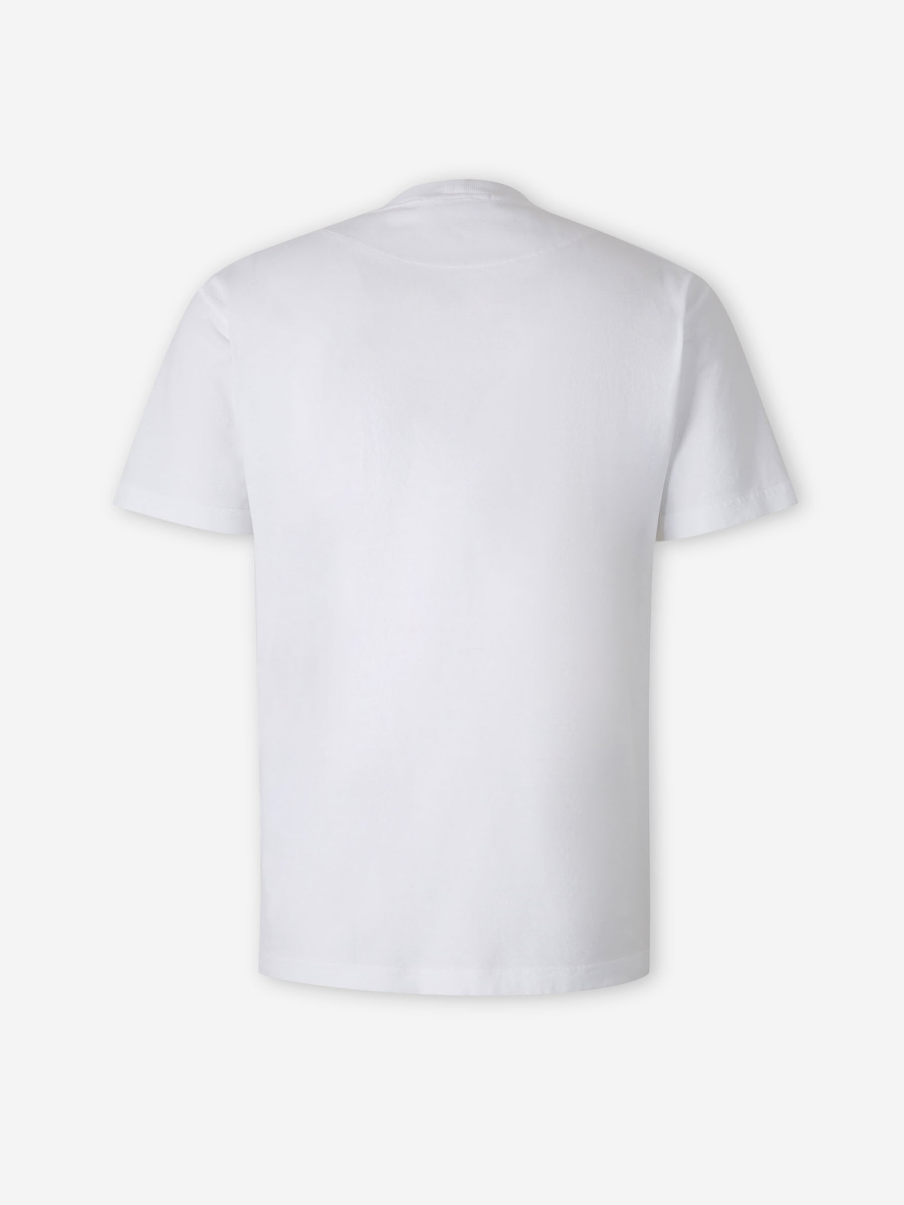 Outlet online Stone Island Hombre Camiseta Cuello Redondo color Blanco sku 553-004606 01 - Foto 2