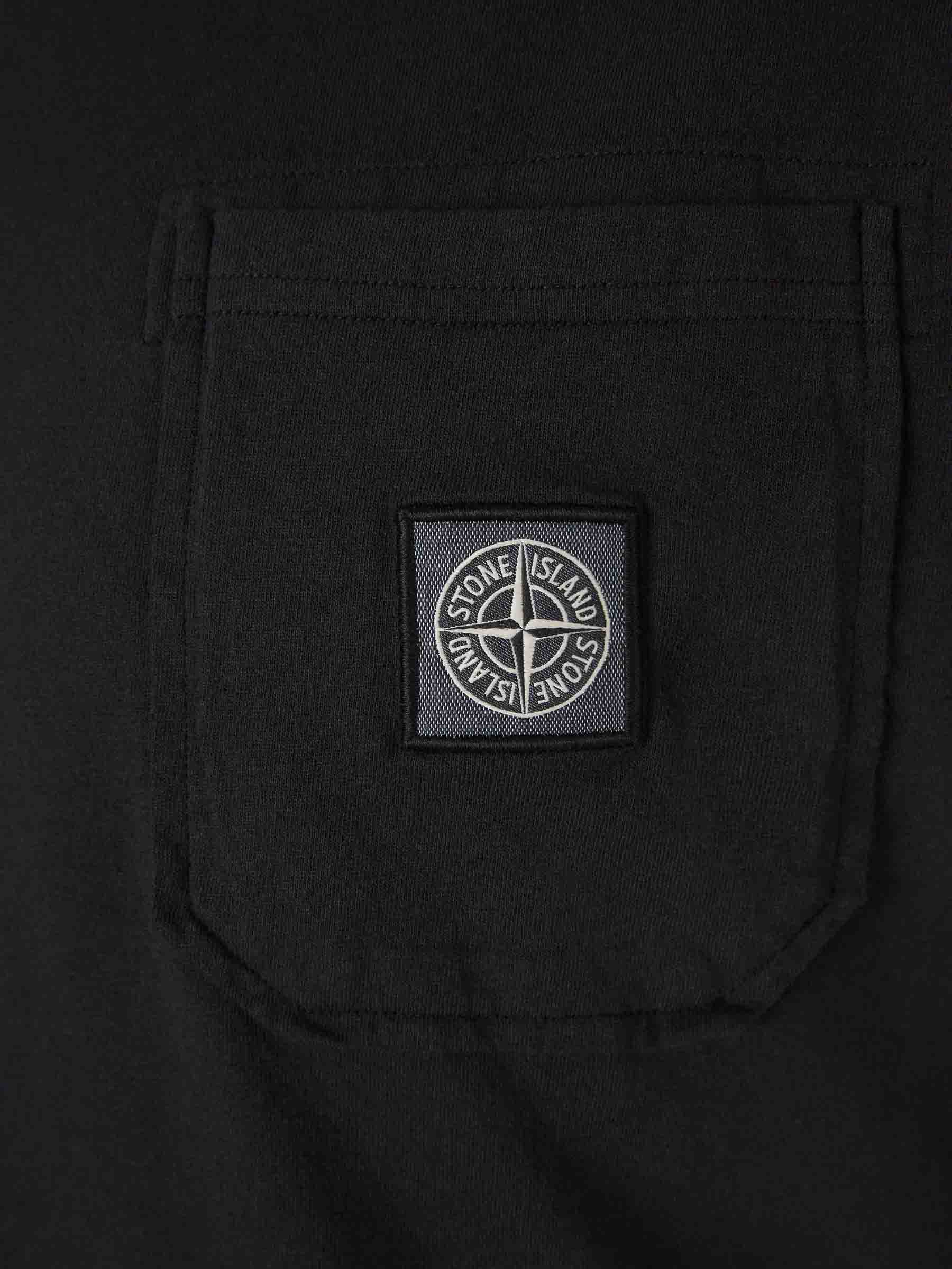 Outlet online Stone Island Hombre Camiseta Cuello Redondo color Negro sku 553-004606 02 - Foto 4