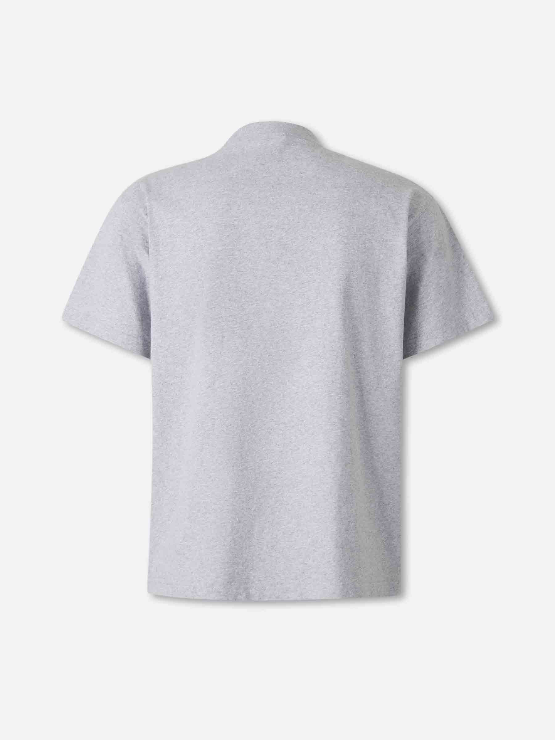 Outlet online Balenciaga Hombre Camiseta Cuello Redondo color Gris sku 553-004669 01 - Foto 2