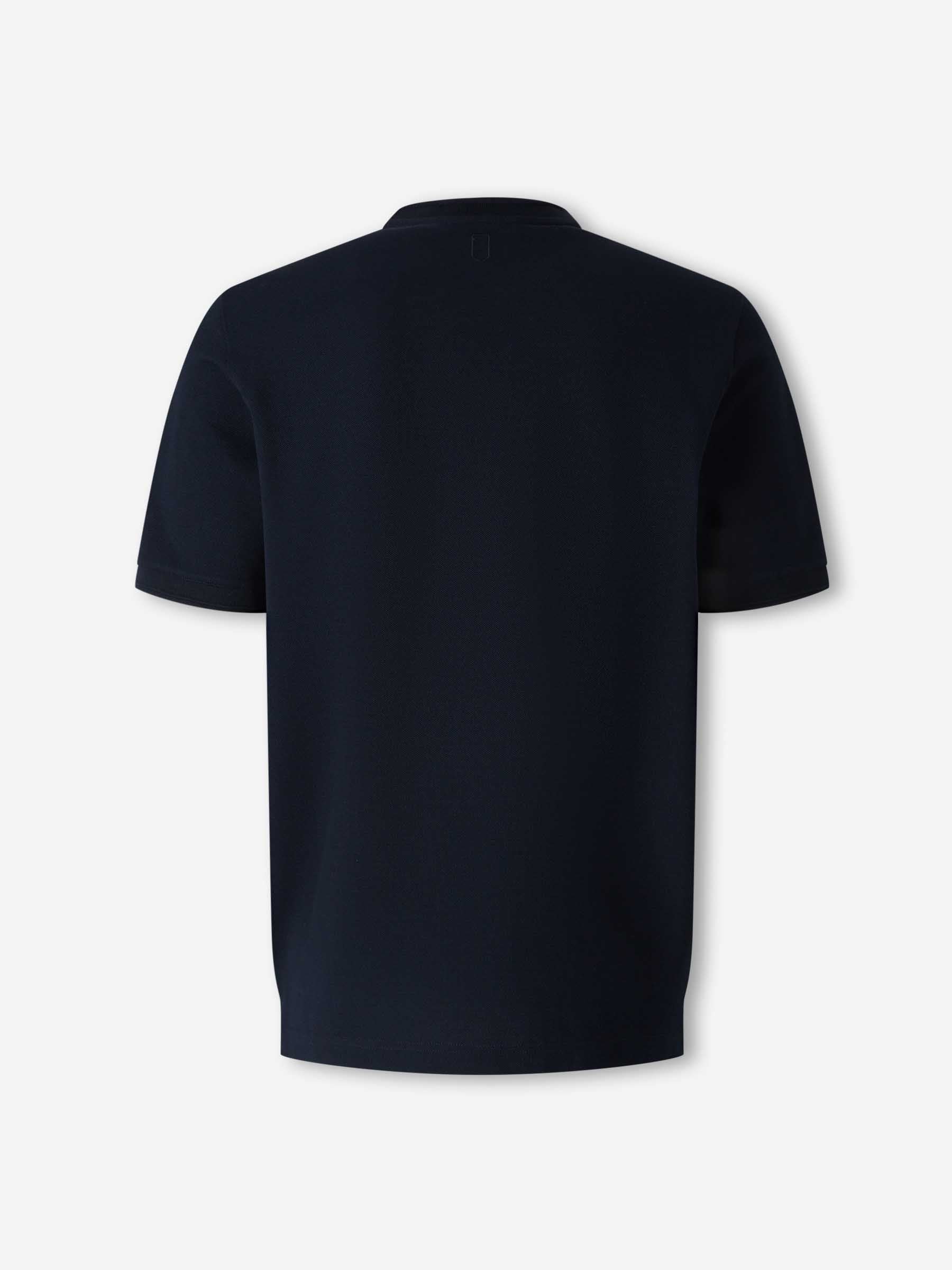 Outlet online Canali Hombre Camiseta Cuello Redondo color Azul Noche sku 553-004697 03 - Foto 2