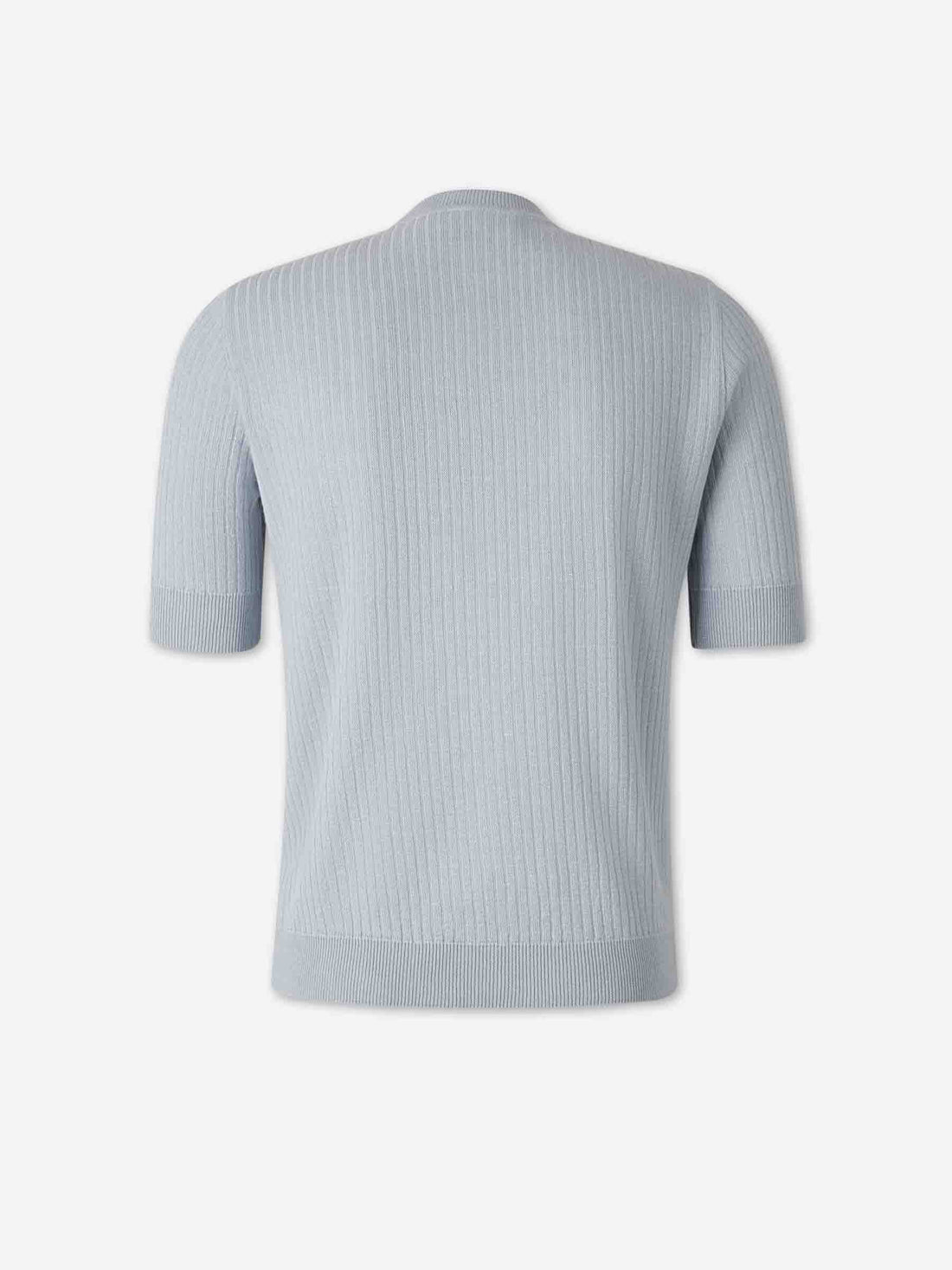 Lardini Hombre Barcelona Camiseta Punto Lino color Azul Celeste sku 553-004714 03 - Foto 2
