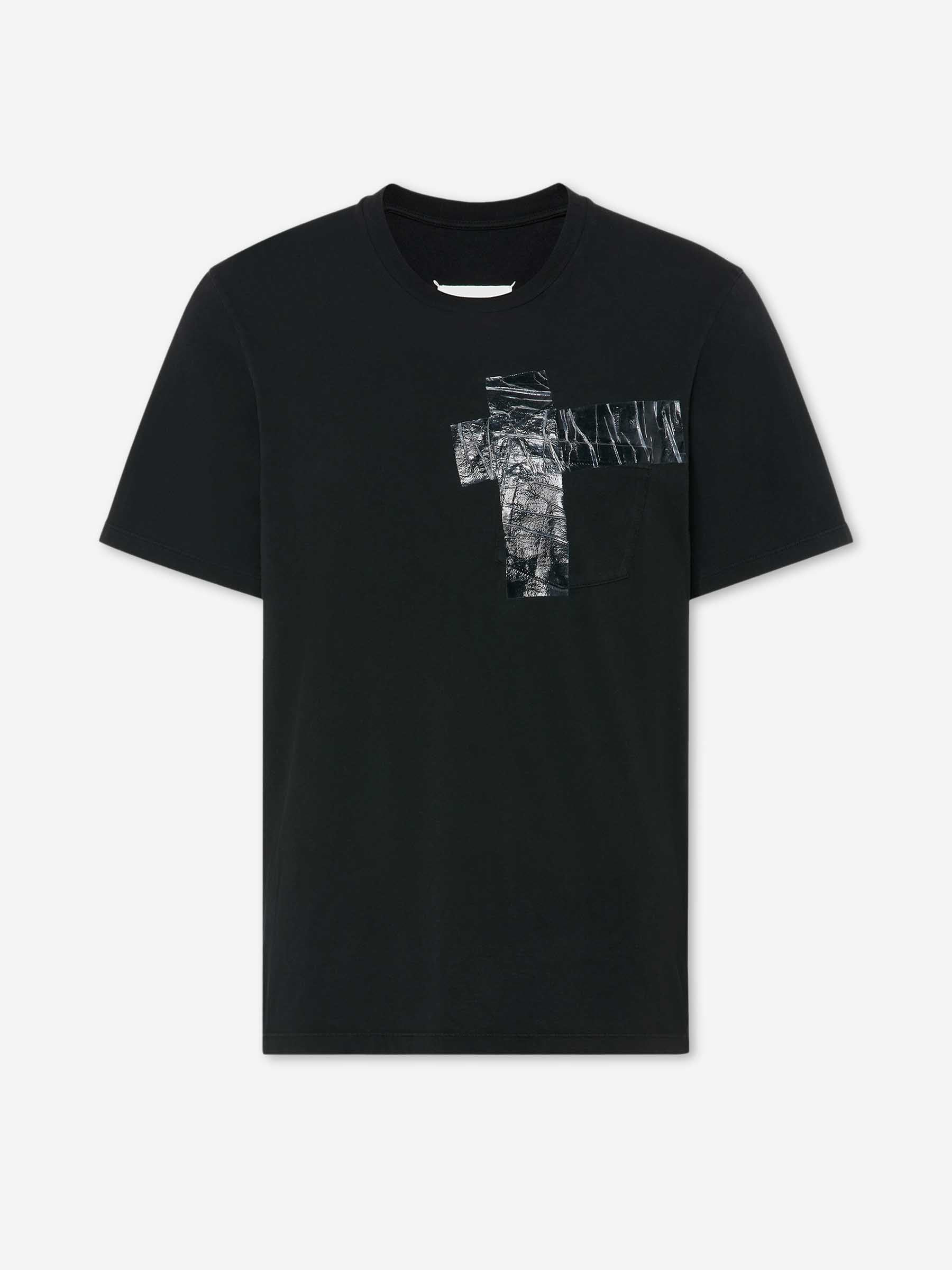 Outlet online Maison Margiela Hombre Camiseta Cuello Redondo color Negro sku 553-004716 01 - Foto 1