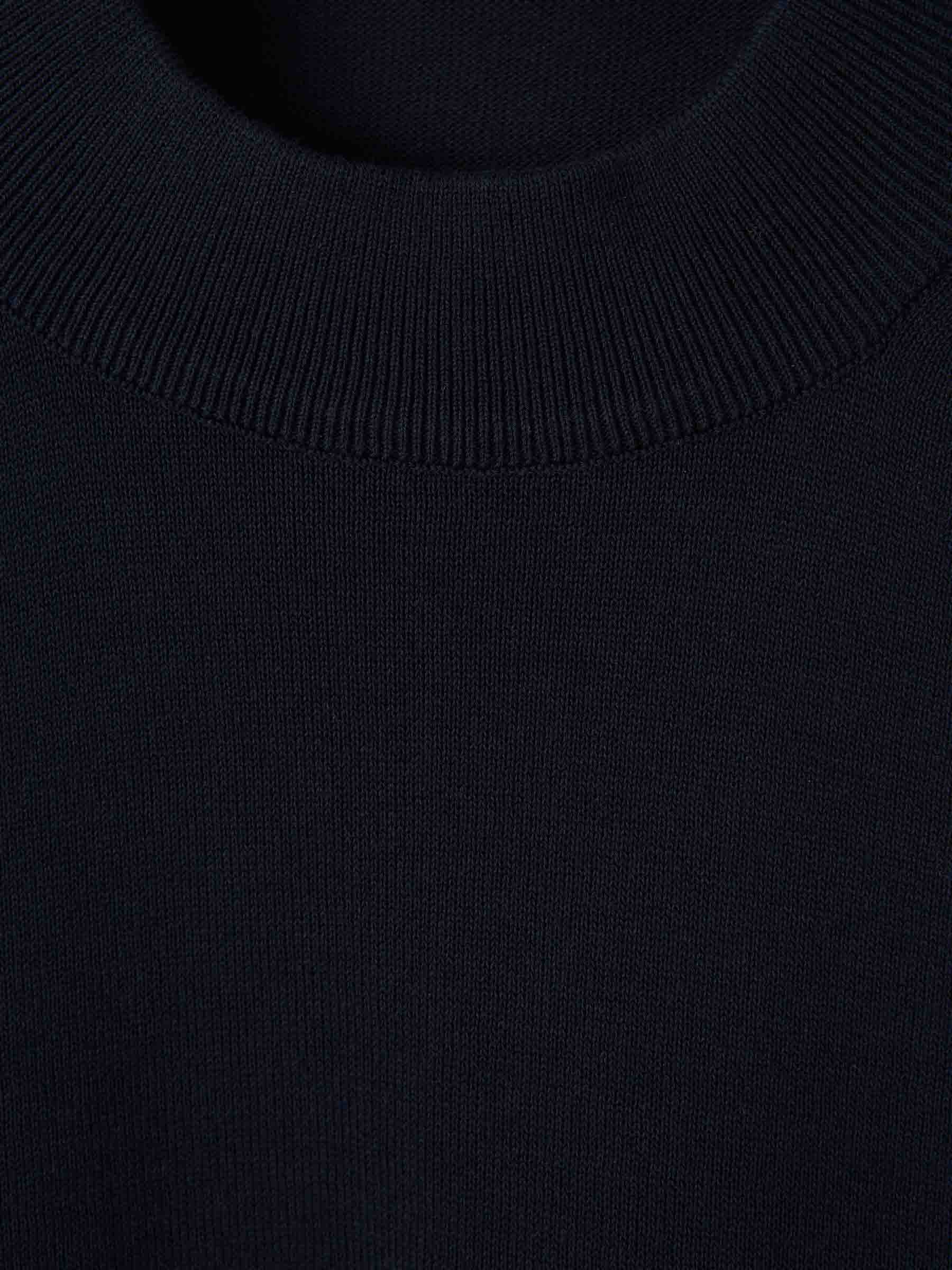 Zanone Hombre Barcelona Camiseta Cuello Redondo color Azul Marino sku 553-004761 03 - Foto 3