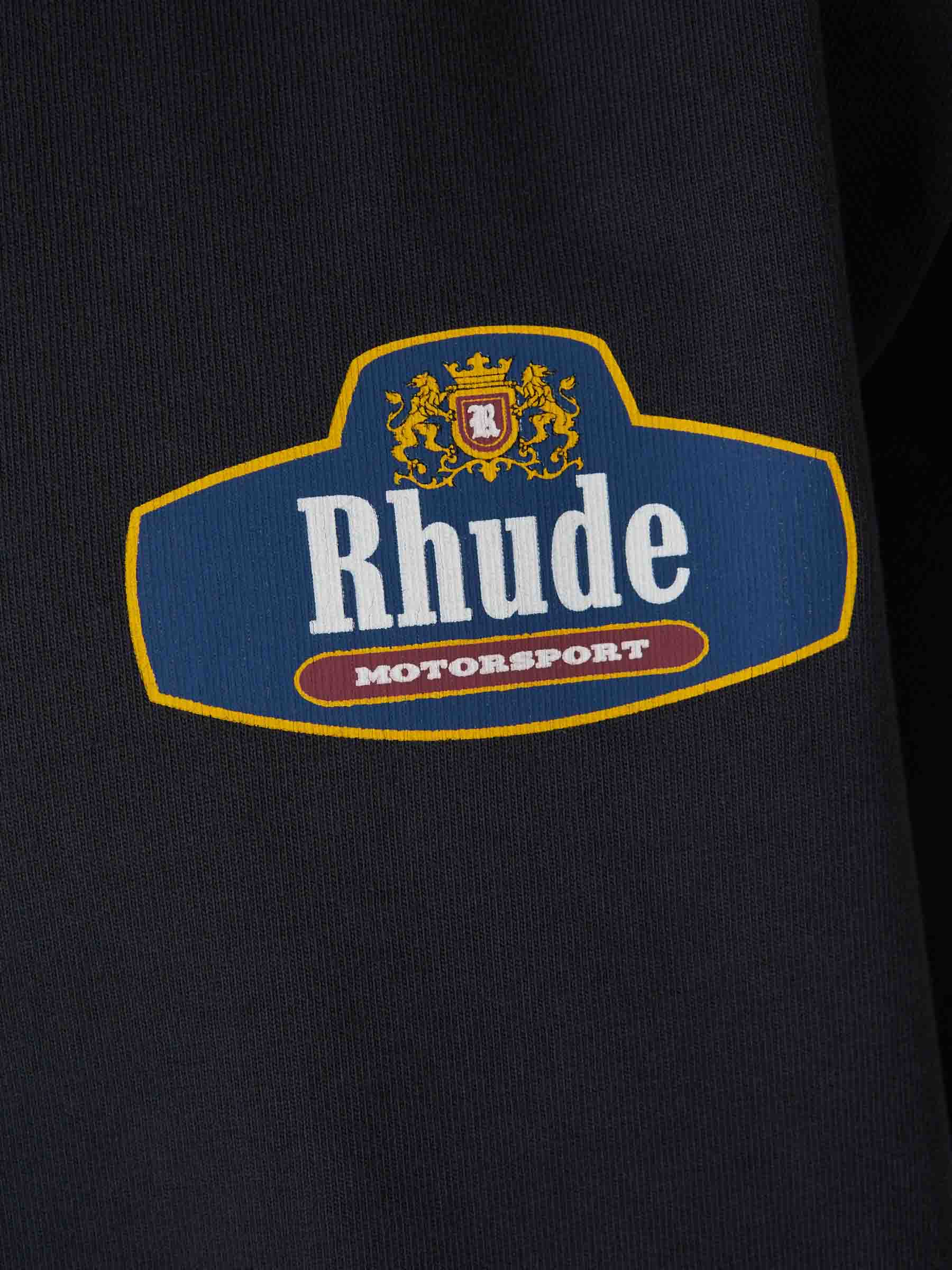 Rhude Hombre Barcelona Camiseta Cuello Redondo color Azul Noche sku 553-004796 01 - Foto 4