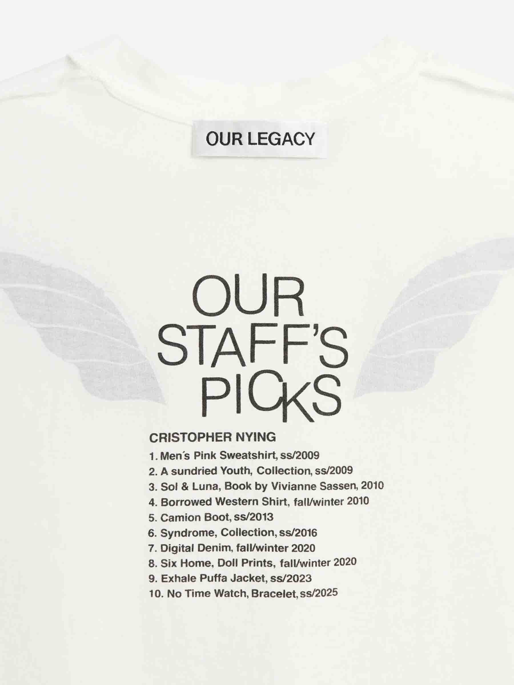 Outlet online Our Legacy Hombre Camiseta Tirantes Breathe color Blanco sku 553-004800 01 - Foto 6