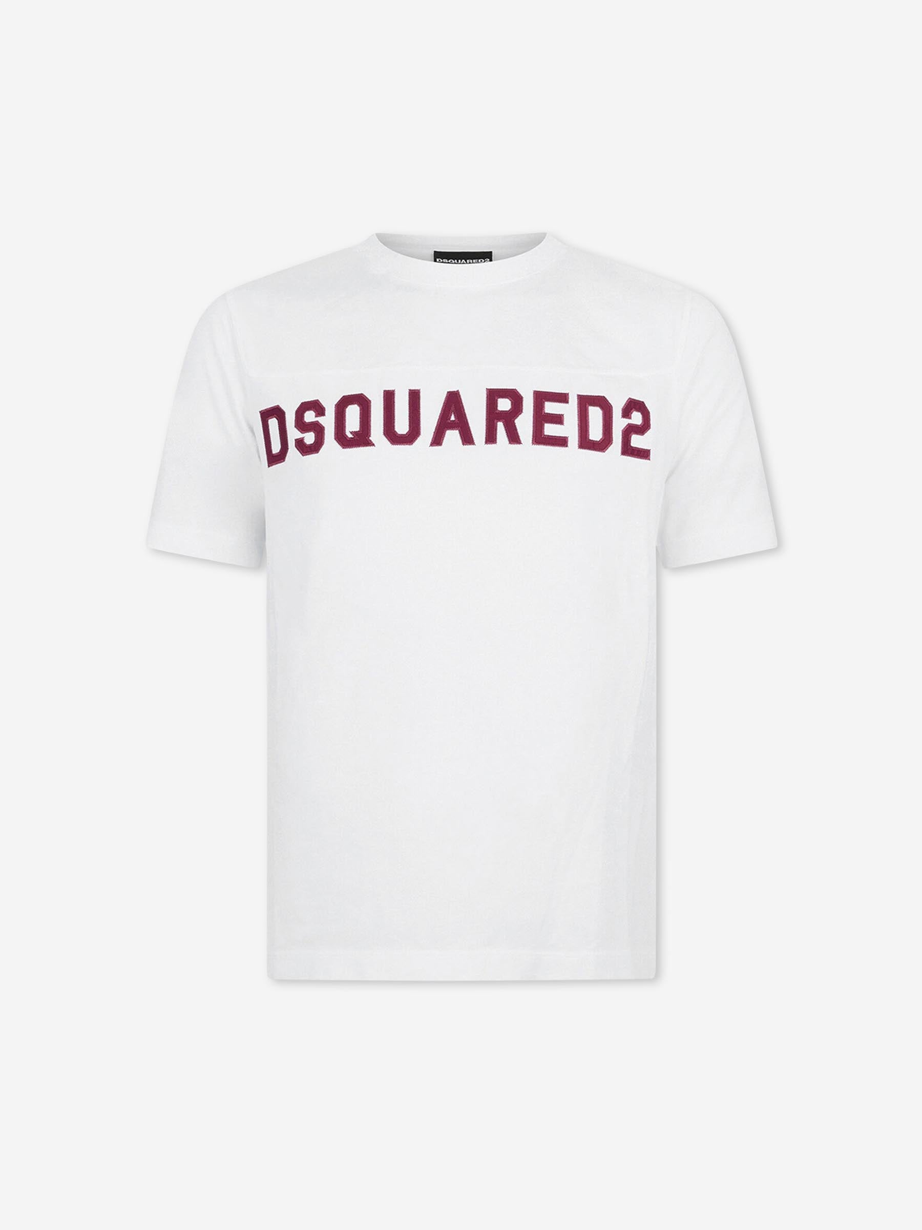 Dsquared2 Hombre Barcelona Camiseta Cuello Redondo color Blanco sku 553-004825 01 - Foto 1