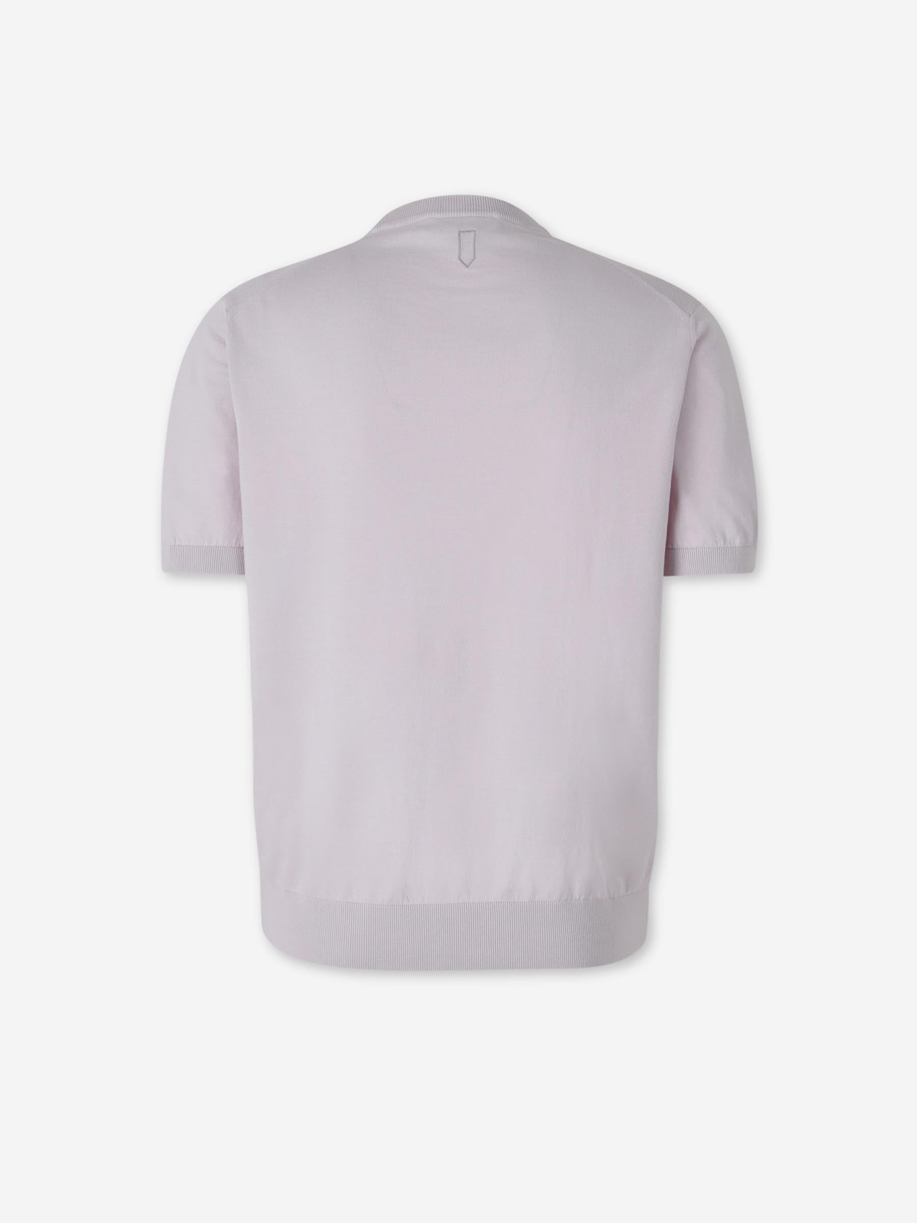 Canali Hombre Barcelona Camiseta Punto color Lavanda sku 553-004868 01 - Foto 2