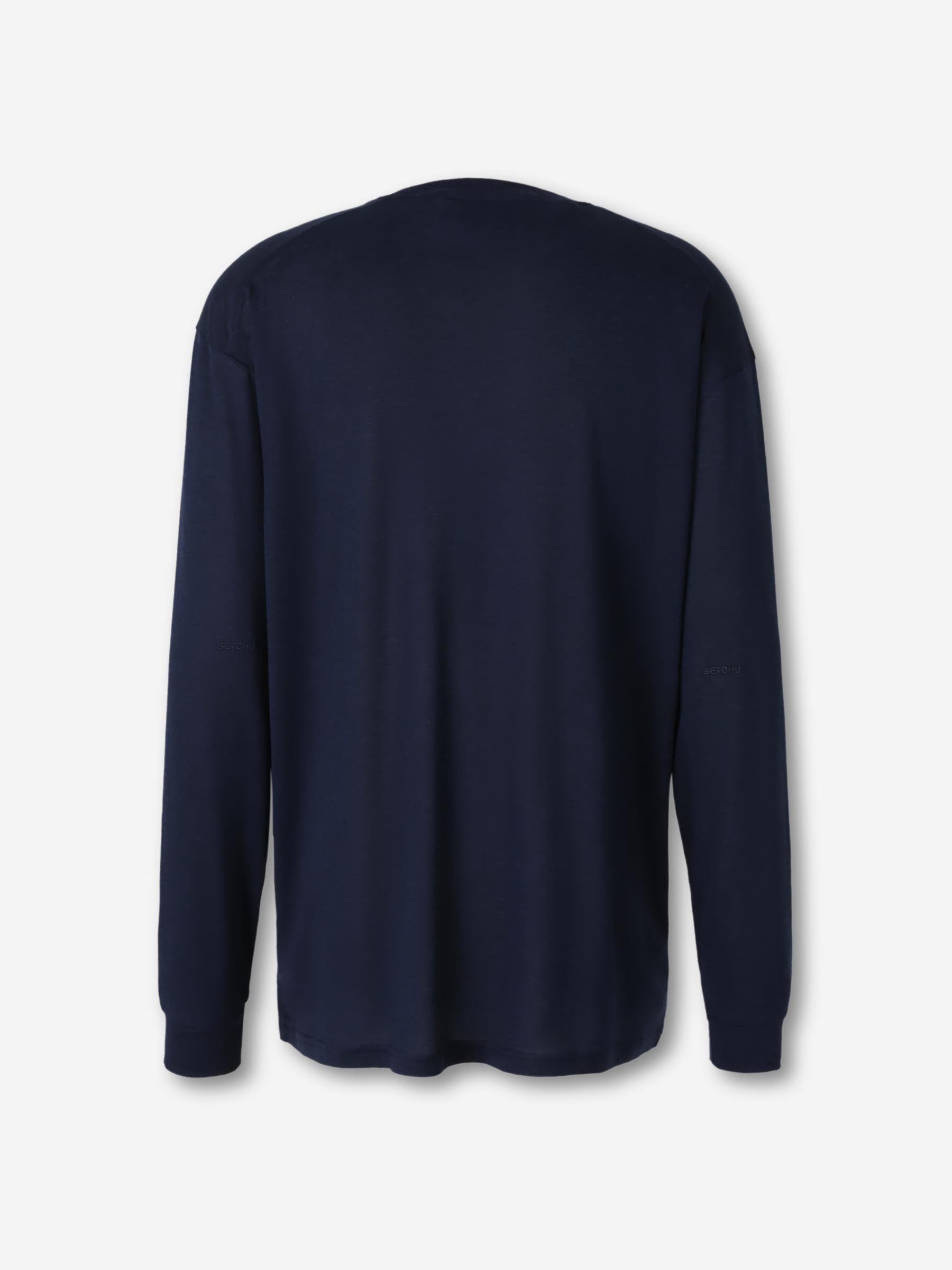 Outlet online Setchu Hombre Jersey Cuello Redondo color Negro sku 554-000012 01 - Foto 2