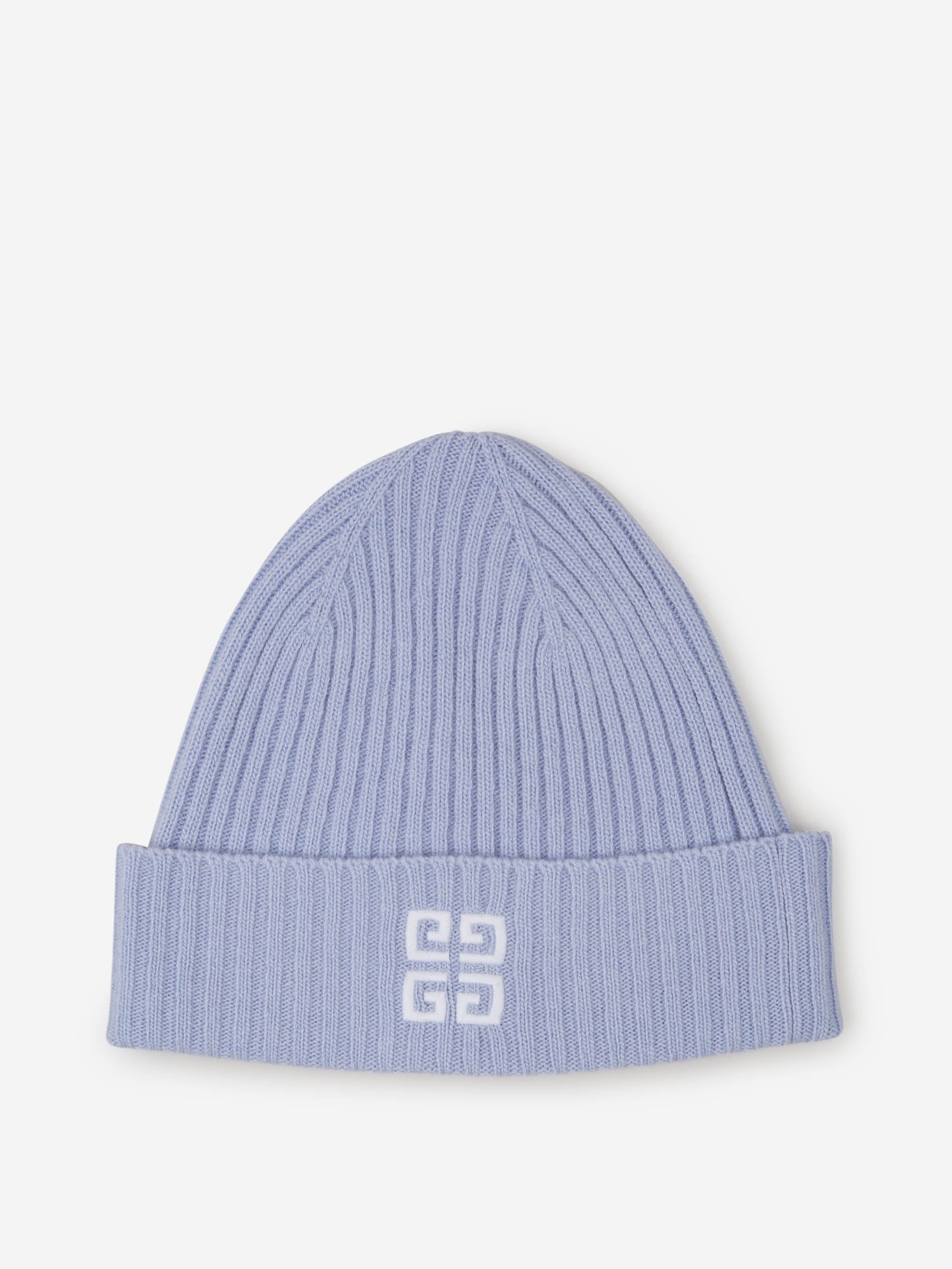 Givenchy Gorro Monograma Lana color Azul Celeste sku 695-001334 03 - Foto 2