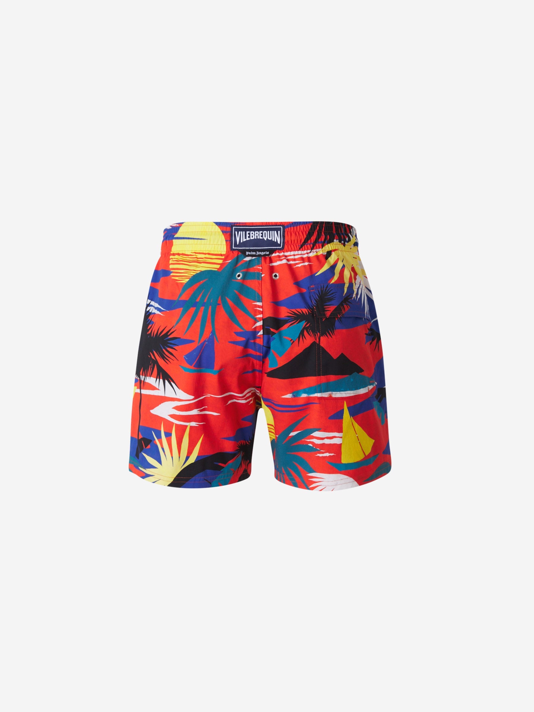 Outlet online Palm Angels X Vilebrequin Hombre Bañador Motivo Sunset color Multicolor sku 561-001136 01 - Foto 5