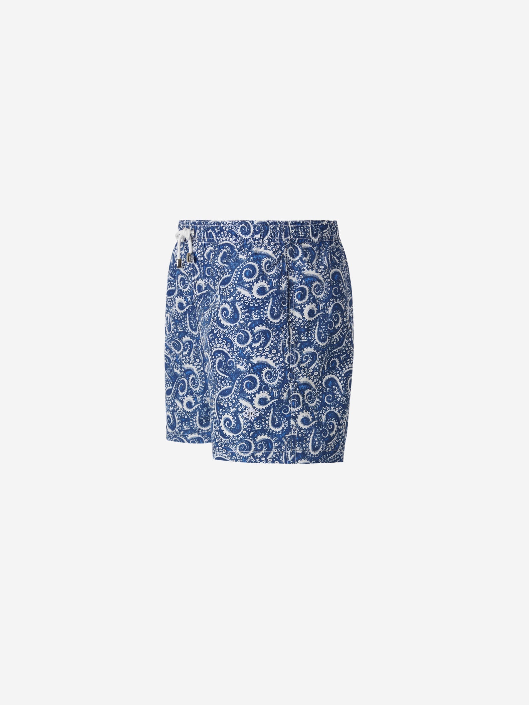Outlet online Borrelli Hombre Bañador Motivo Paisley color Azul Noche sku 561-001187 03 - Foto 15