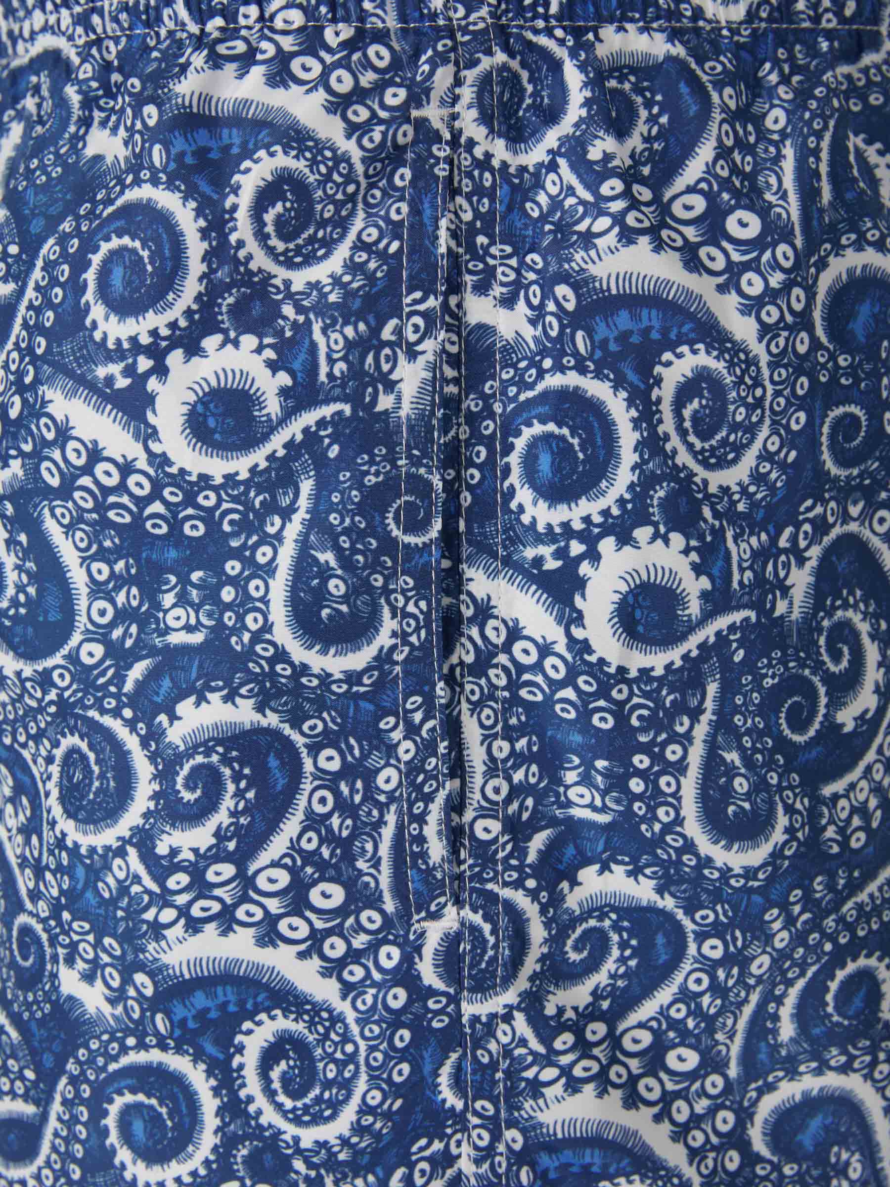 Outlet online Borrelli Hombre Bañador Motivo Paisley color Azul Noche sku 561-001187 03 - Foto 17