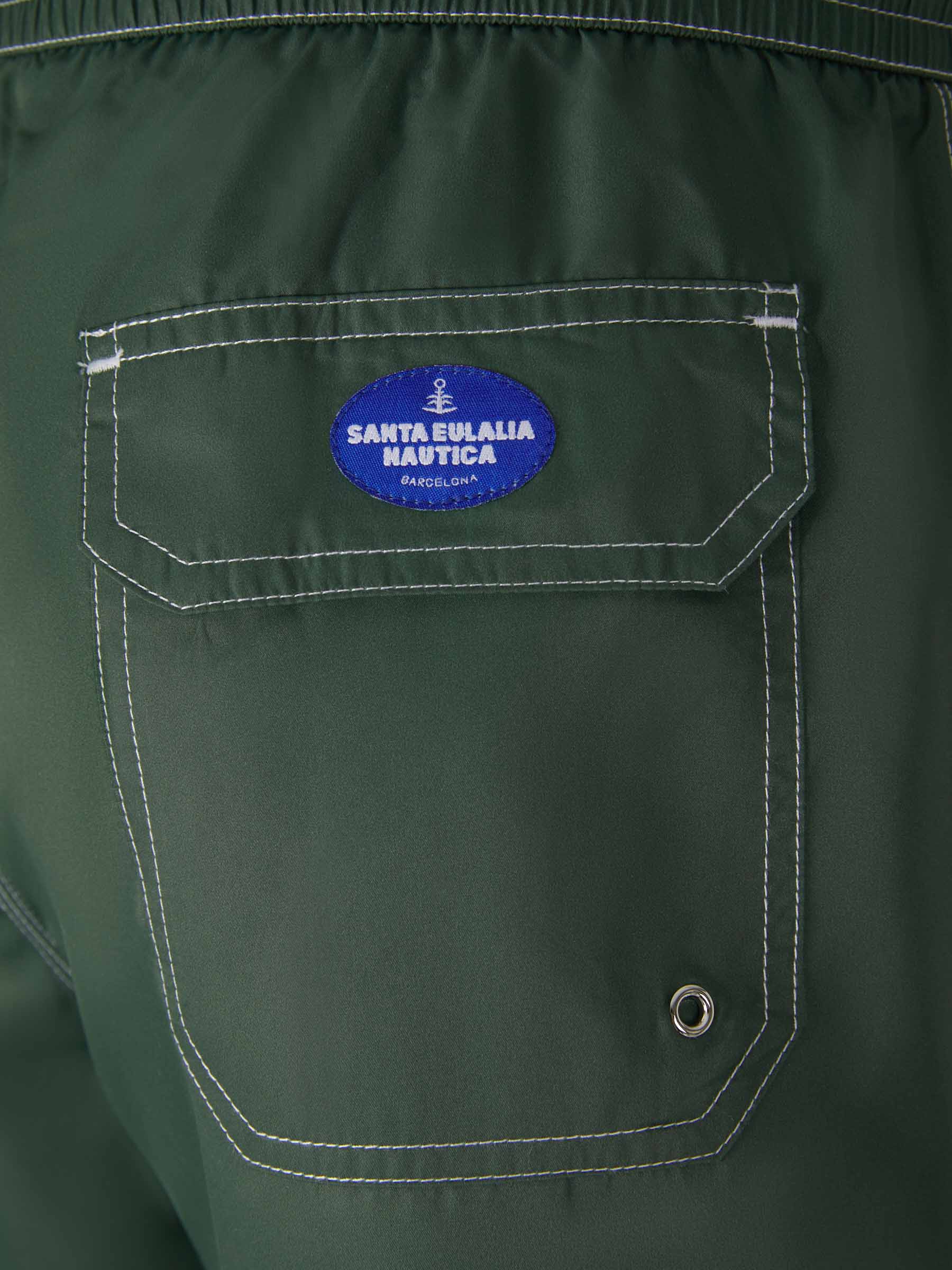 Outlet online Santa Eulalia Hombre Bañador Naútico Liso color Verde Claro sku 561-001200 02 - Foto 8