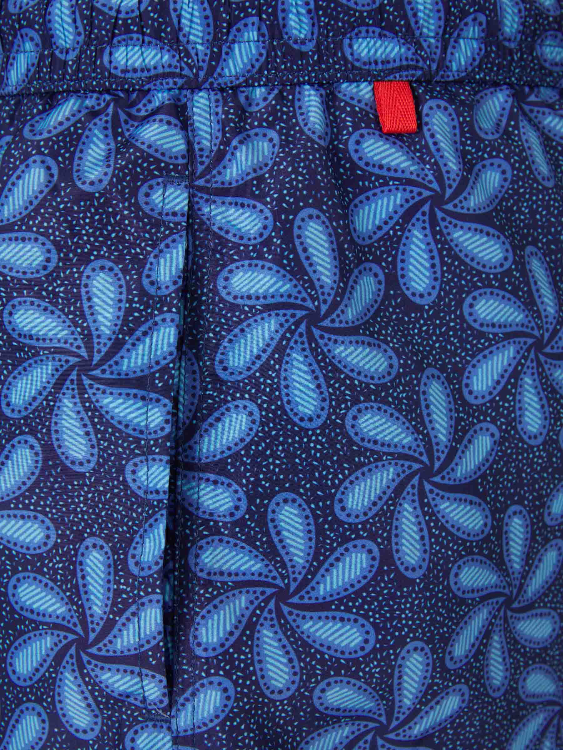 Outlet online Kiton Hombre Bañador Técnico Motivo Floral color Azul Noche sku 561-001220 01 - Foto 4