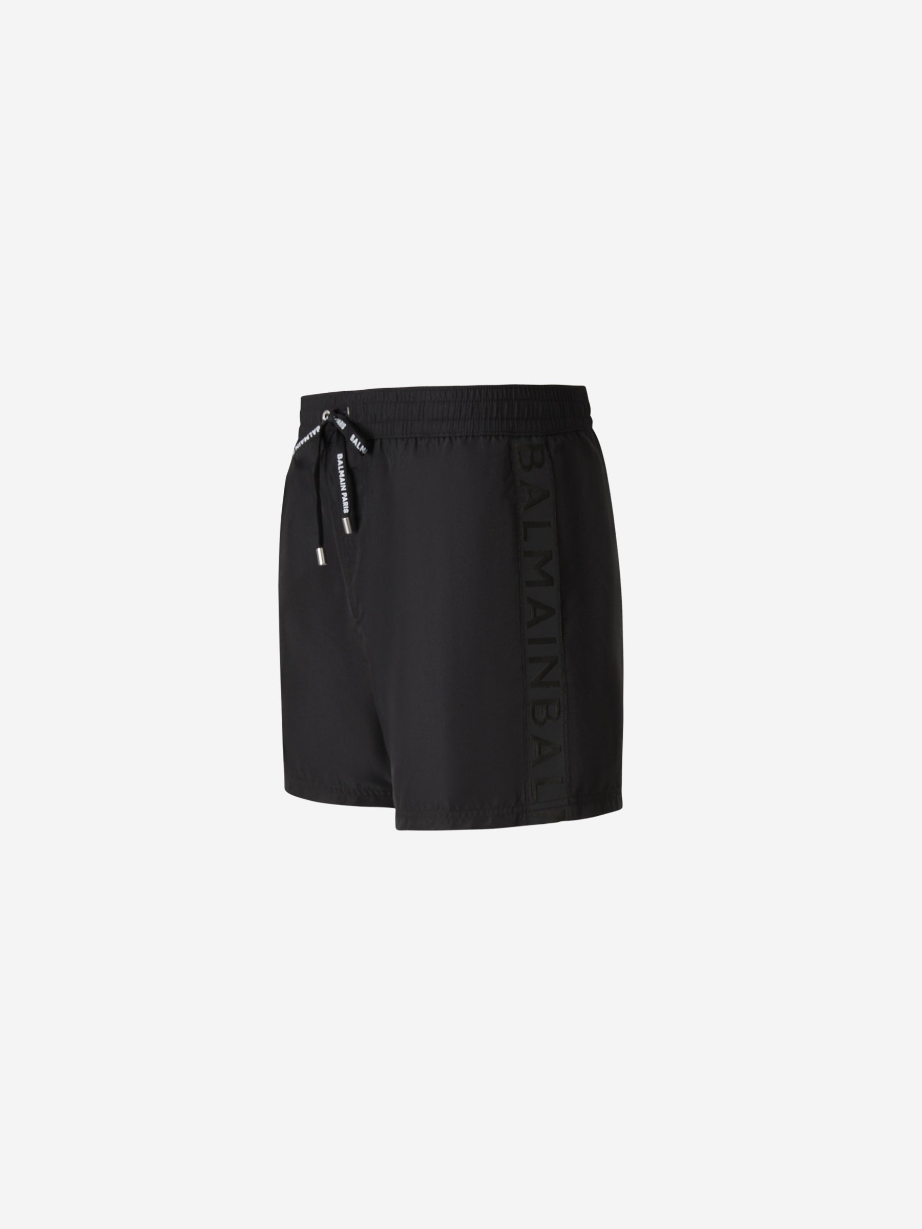 Outlet online Balmain Hombre Bañador Detalle Franjas color Blanco sku 561-001246 02 - Foto 2