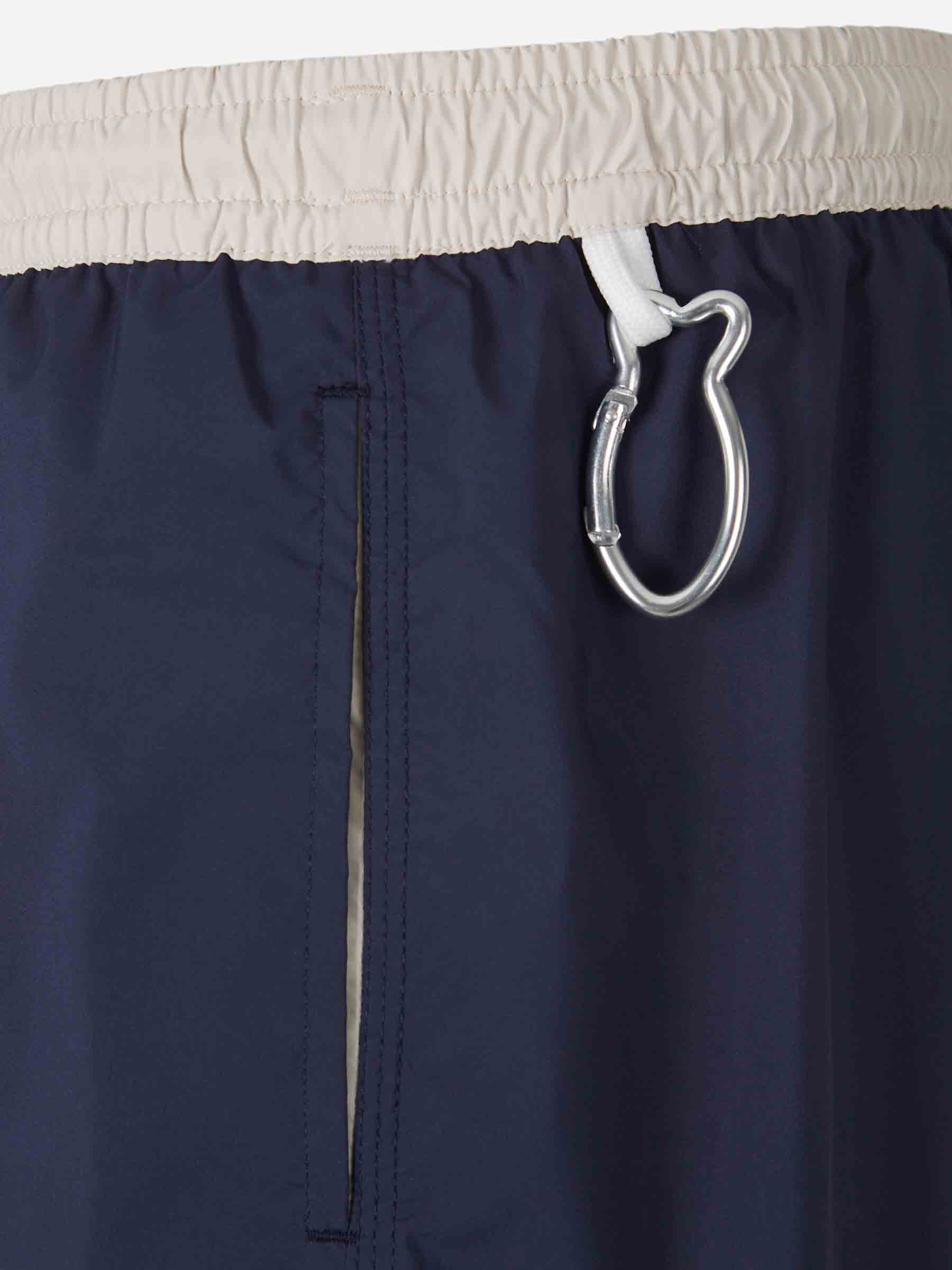 Outlet online Fedeli Hombre Bañador Liso Contraste color Azul Marino sku 561-001353 01 - Foto 4