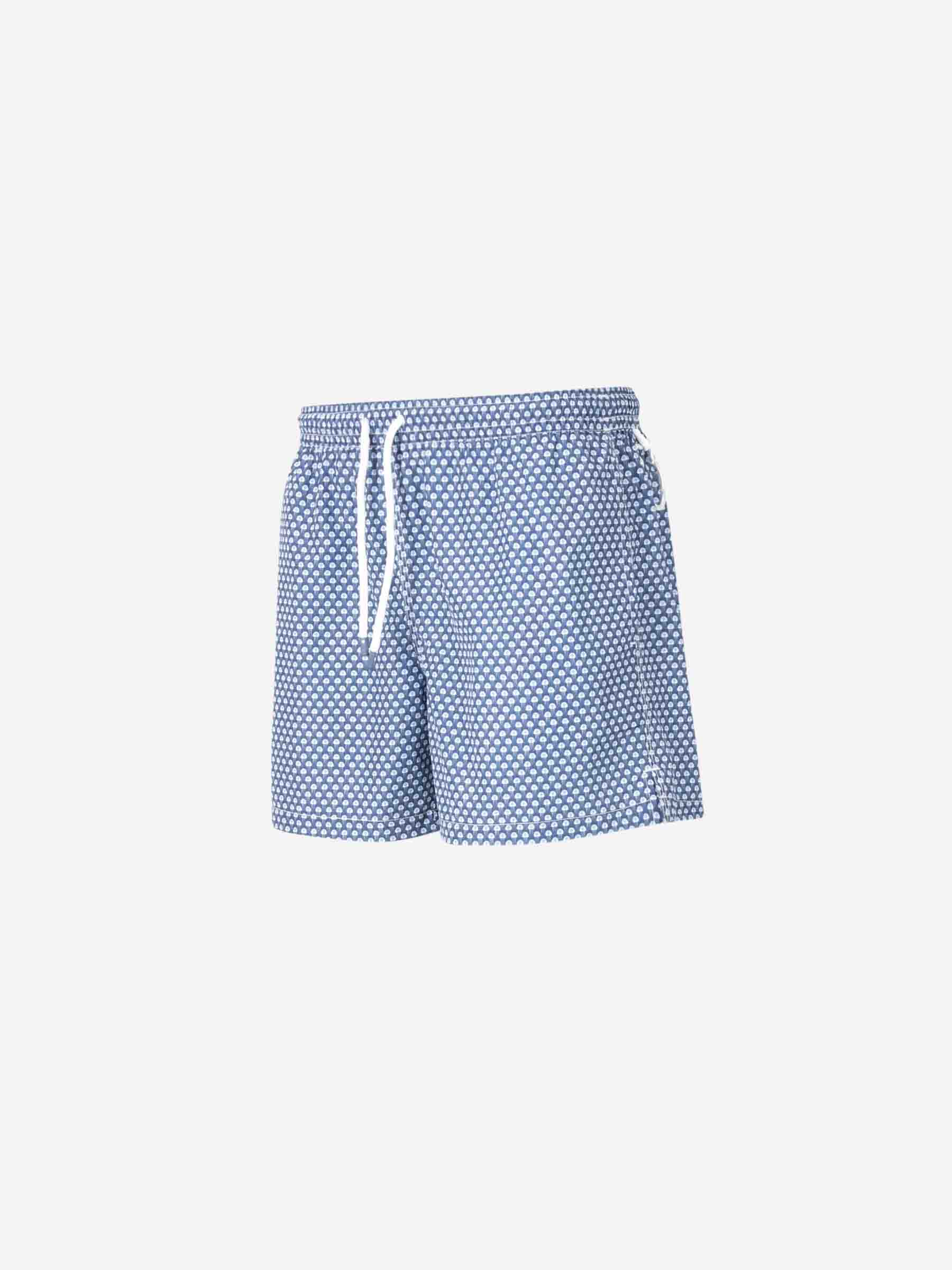 Outlet online Fedeli Hombre Bañador Estampado Medusas color Azul Marino sku 561-001354 01 - Foto 4